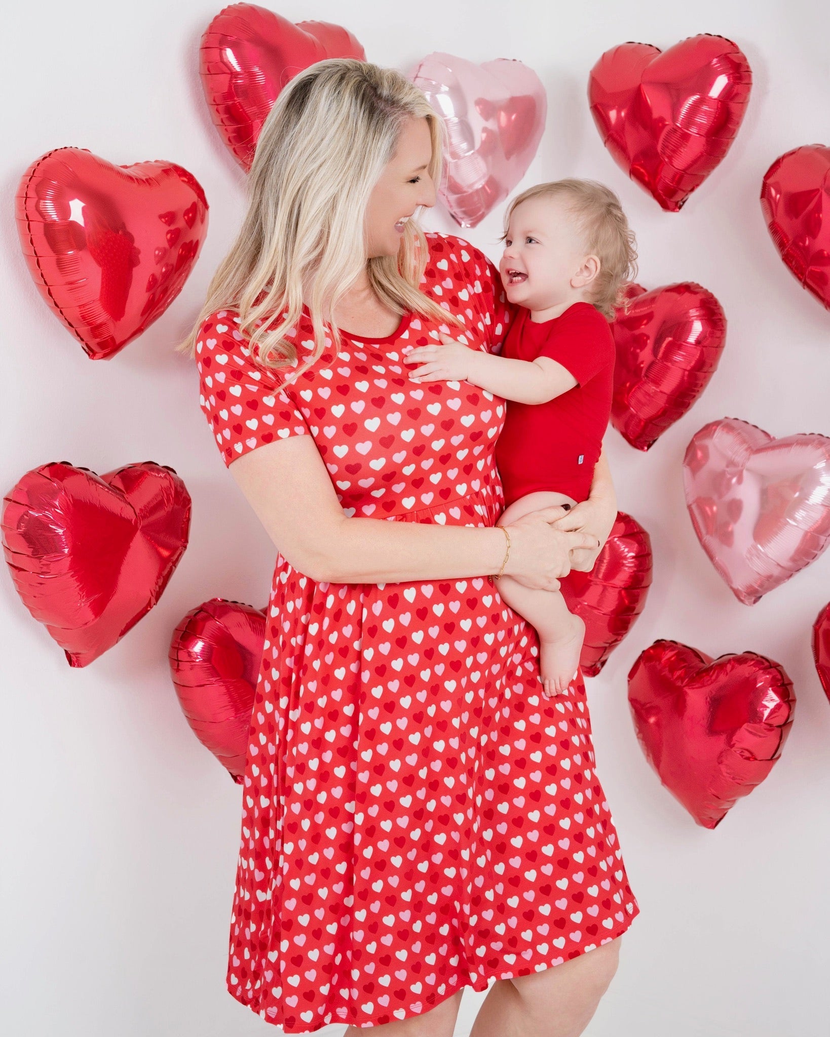 Sweet Little Hearts | Bamboo Women's Dress