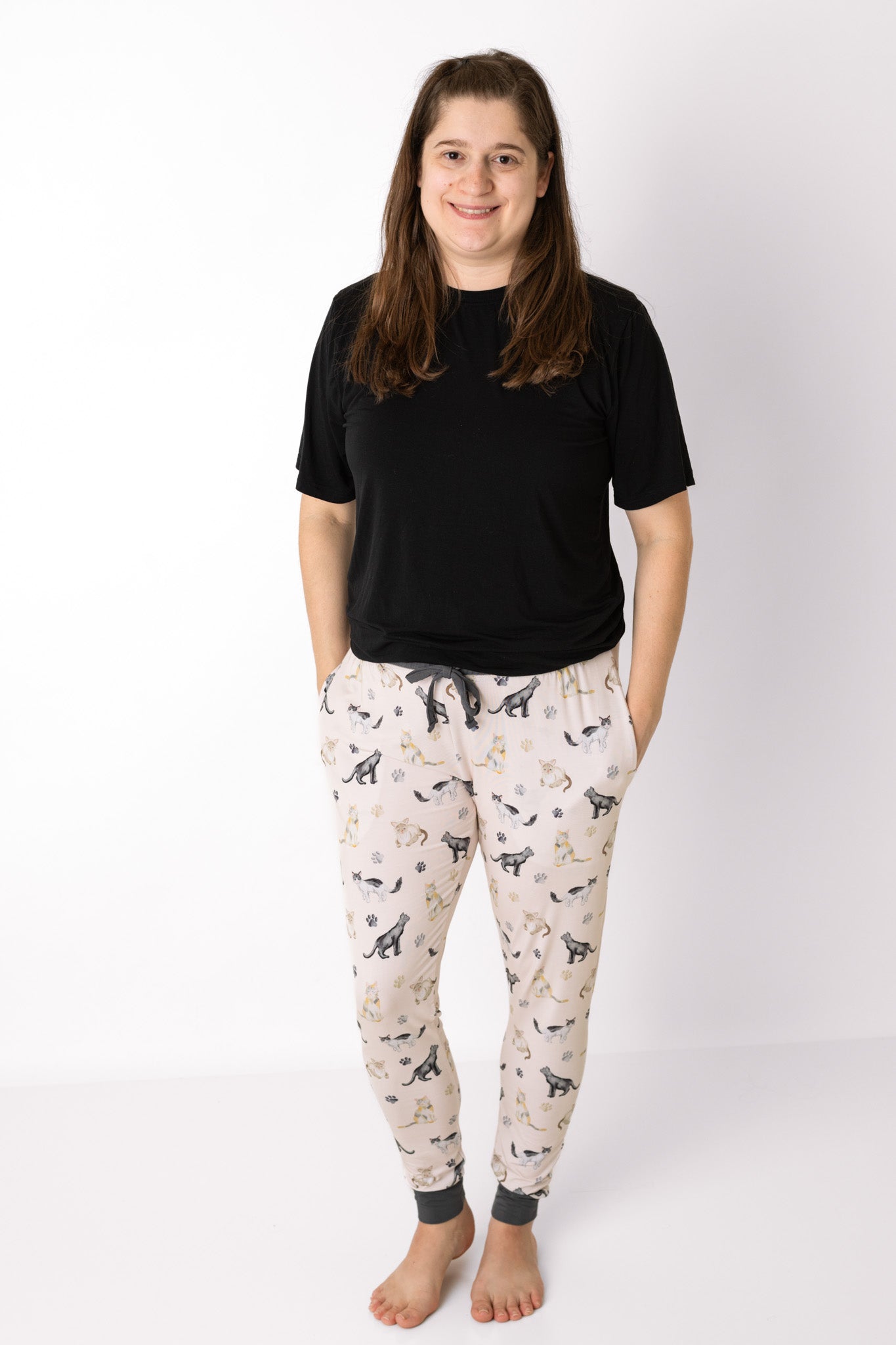Cats & Paws | Women's Bamboo Jogger Pajama Pants