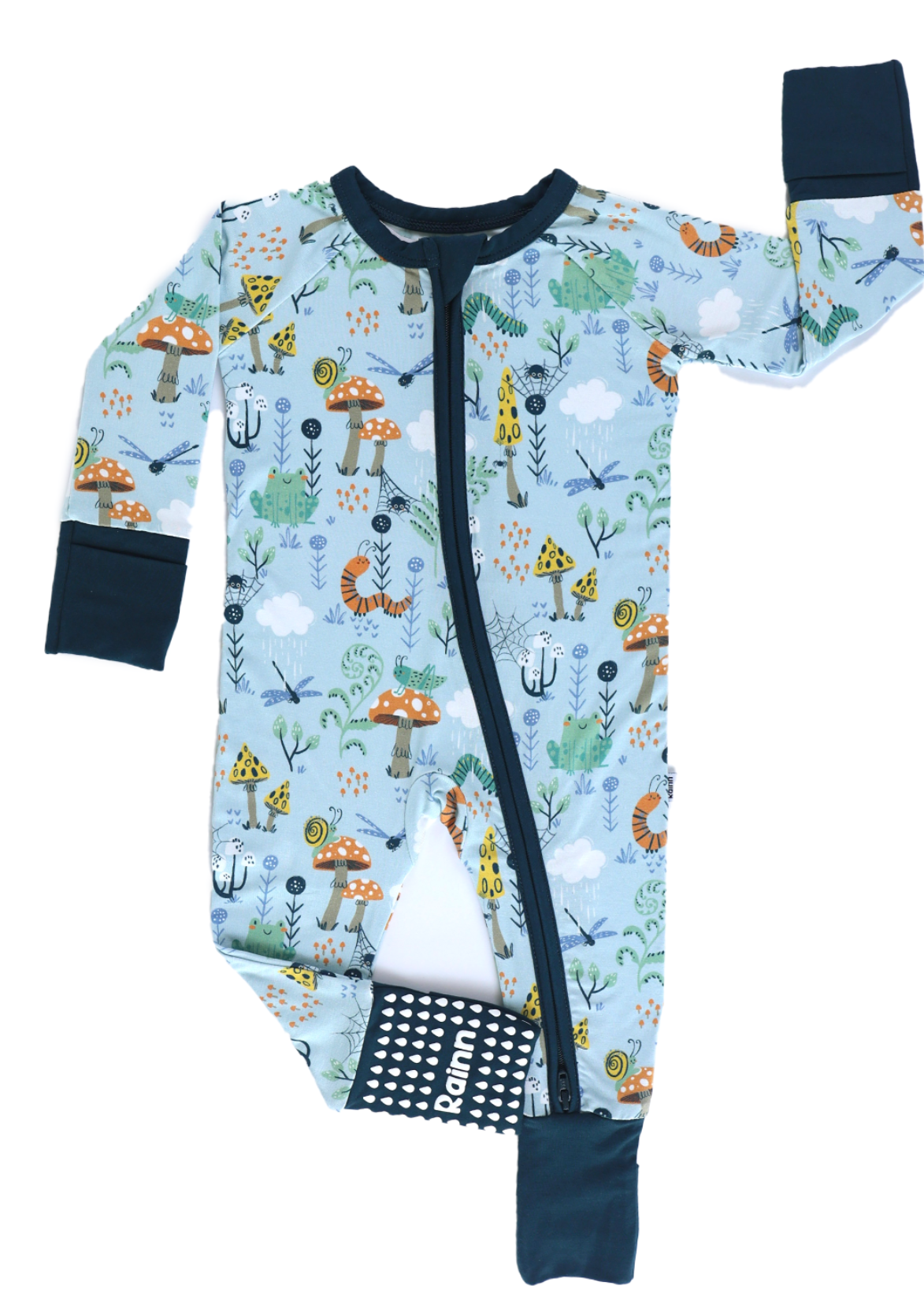 Bamboo Zipp Jammies - Critter Hollow