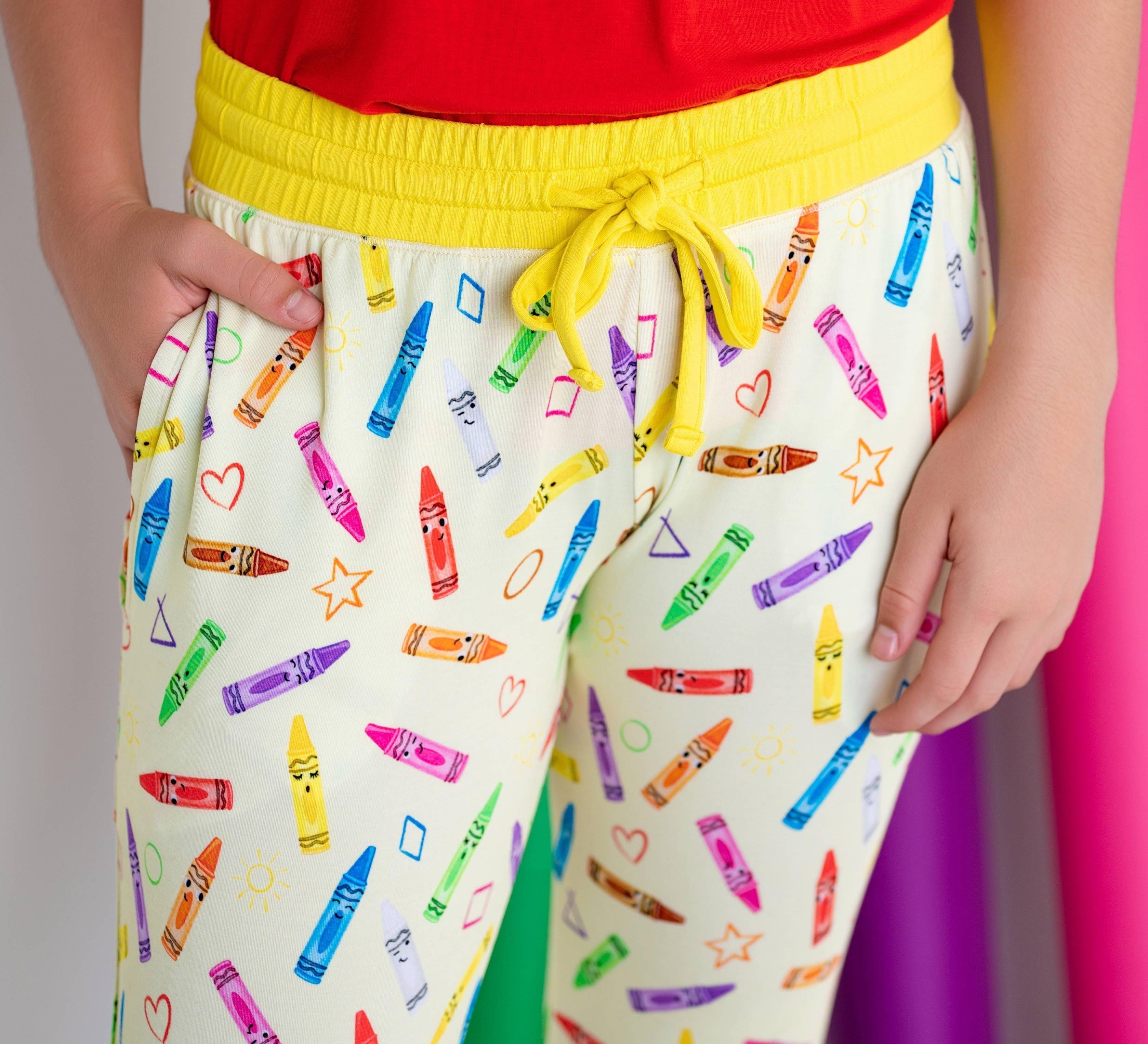 Crayon Crew | Women's Bamboo Jogger Pajama Pants