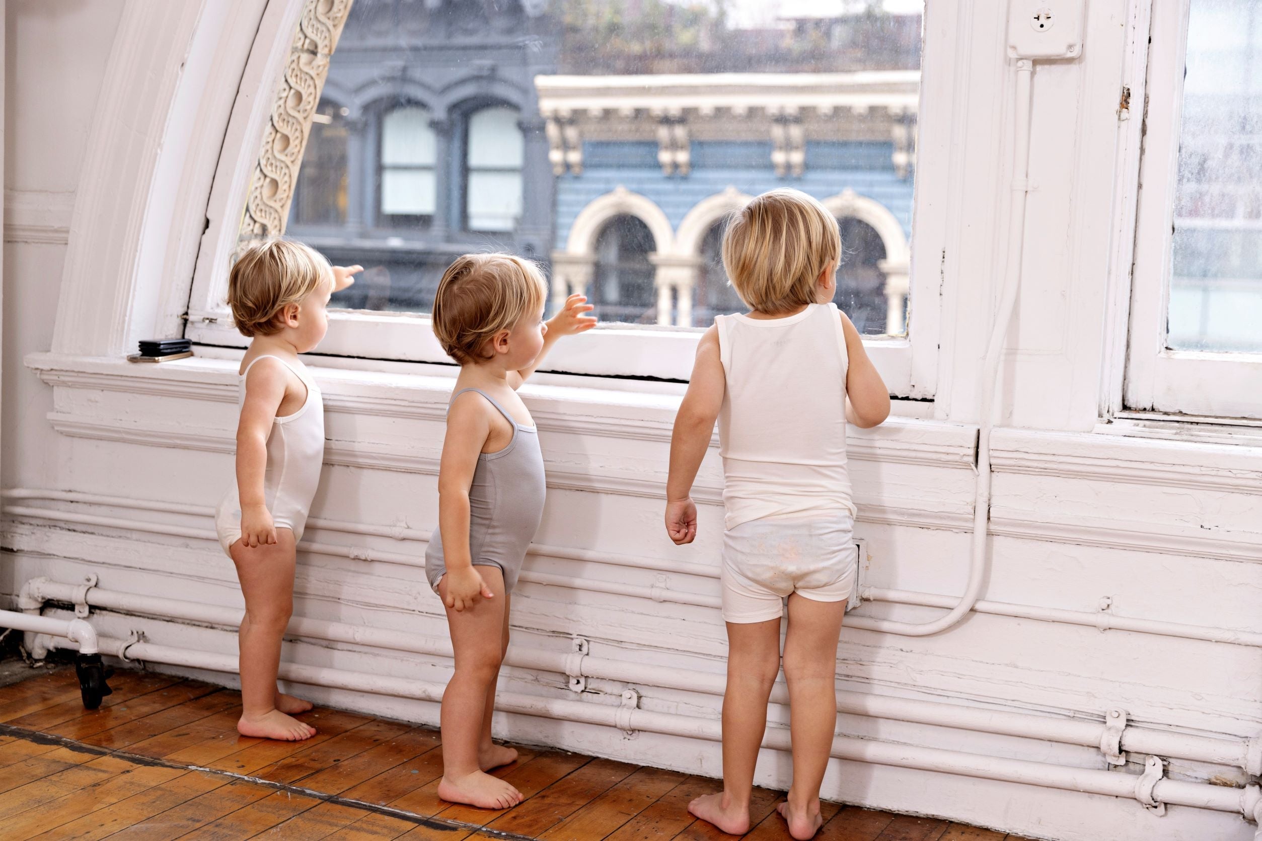 Bamboo Cotton White, Boy (three Pack)