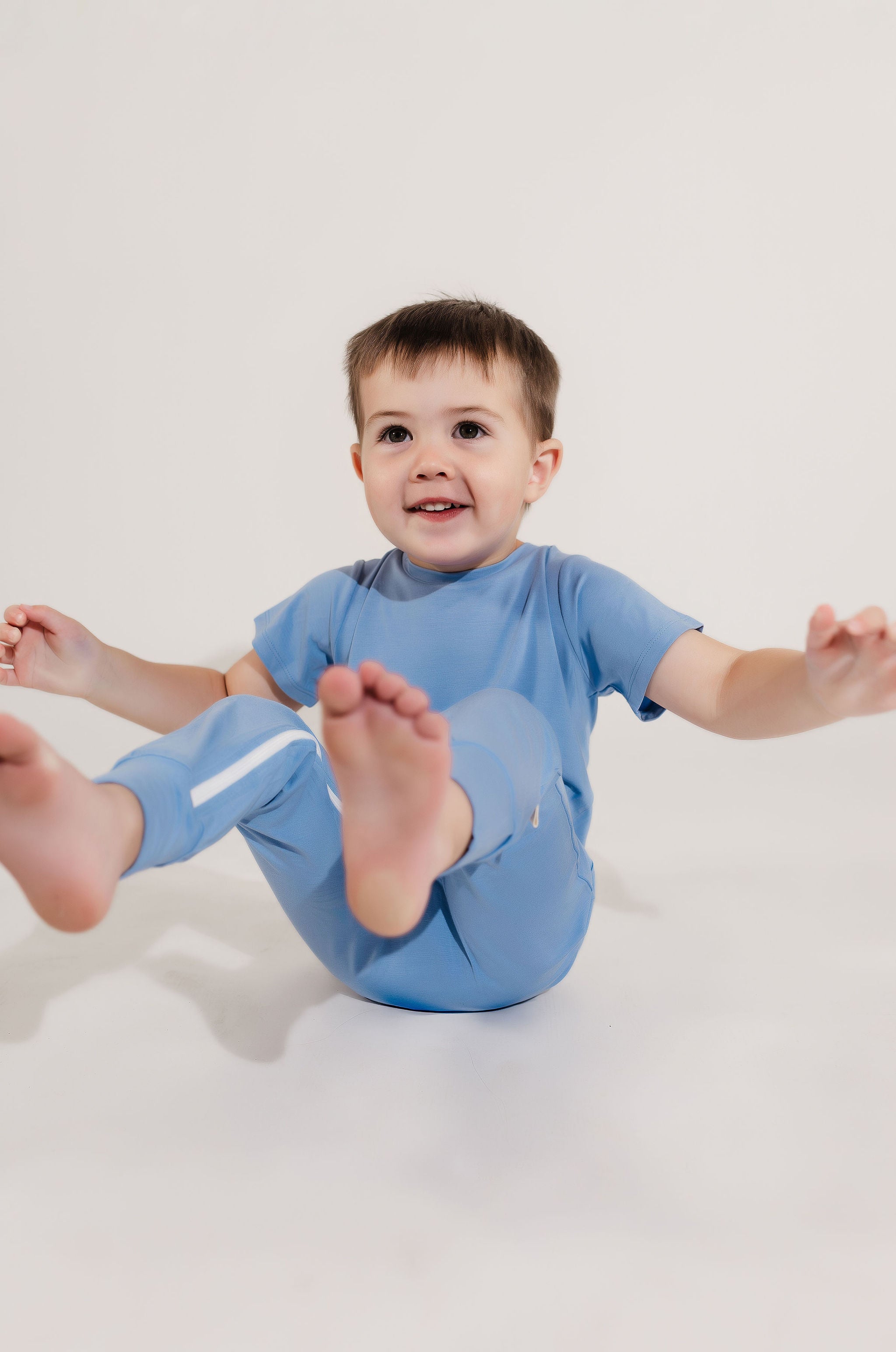 Ocean Bamboo Lyocell Zip Romper