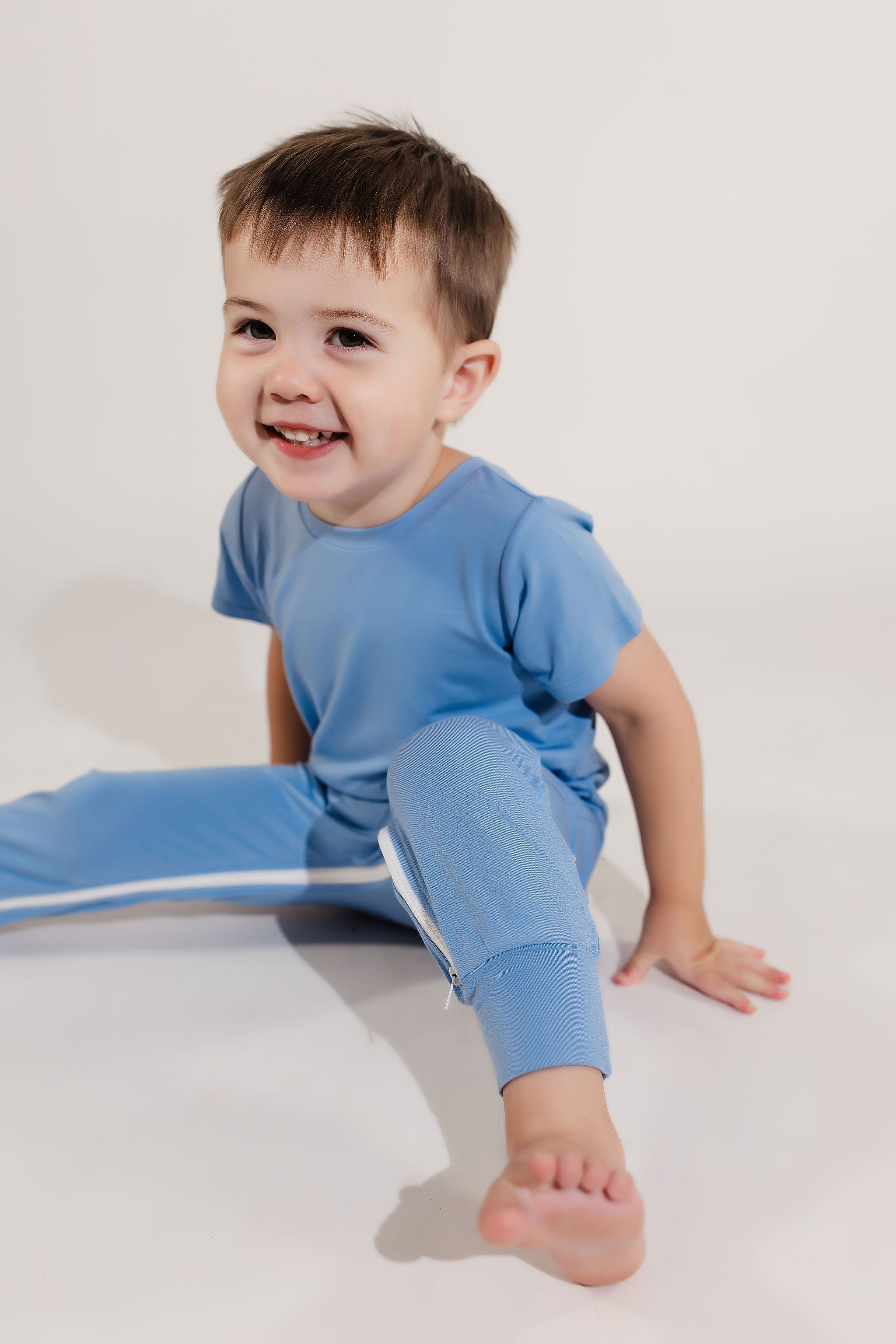 Ocean Bamboo Lyocell Zip Romper