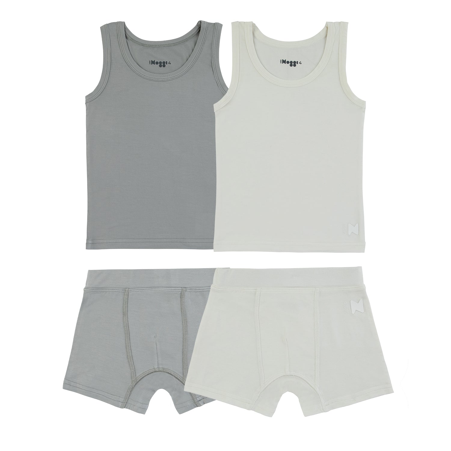 Bamboo Cotton Blue + White (2 Sets)