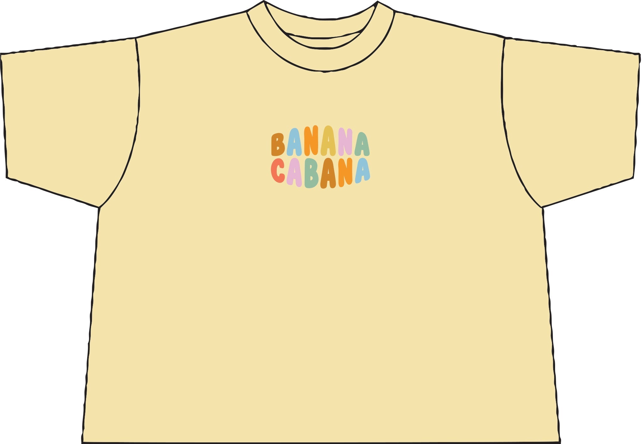 Banana Cabana Chill Tee