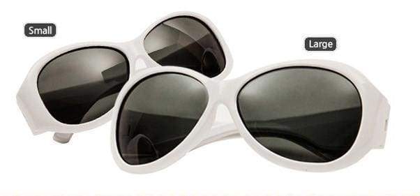 Big & Little Kids Matching Wrap Around Sunglasses - Retro Shape