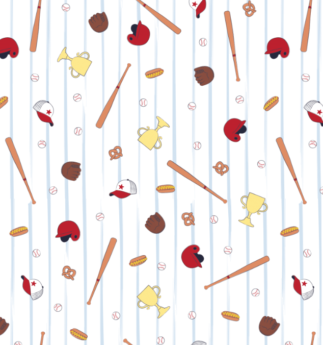 Baseball Footie Pajama