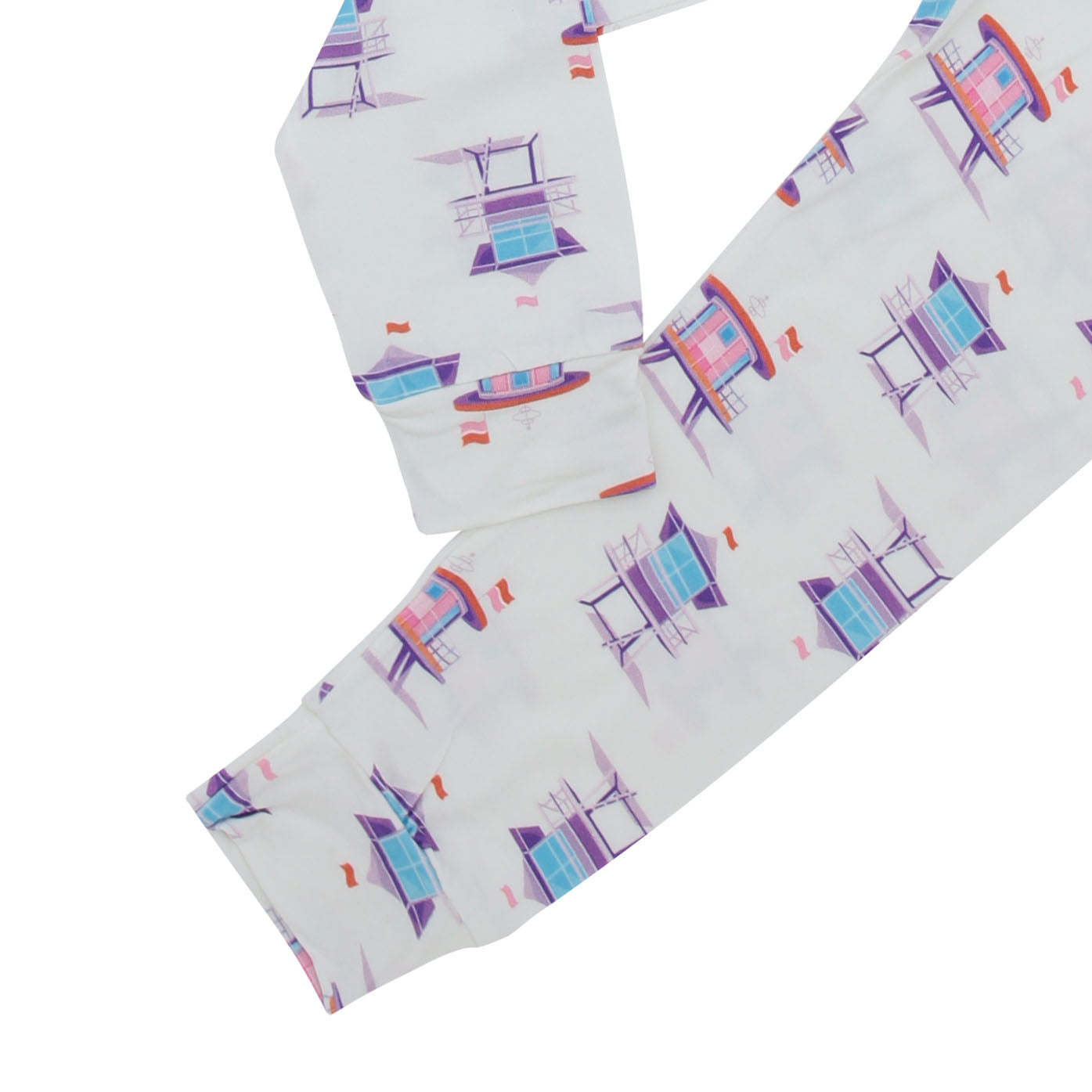 Miami Beach Watch Pink Two-piece Set