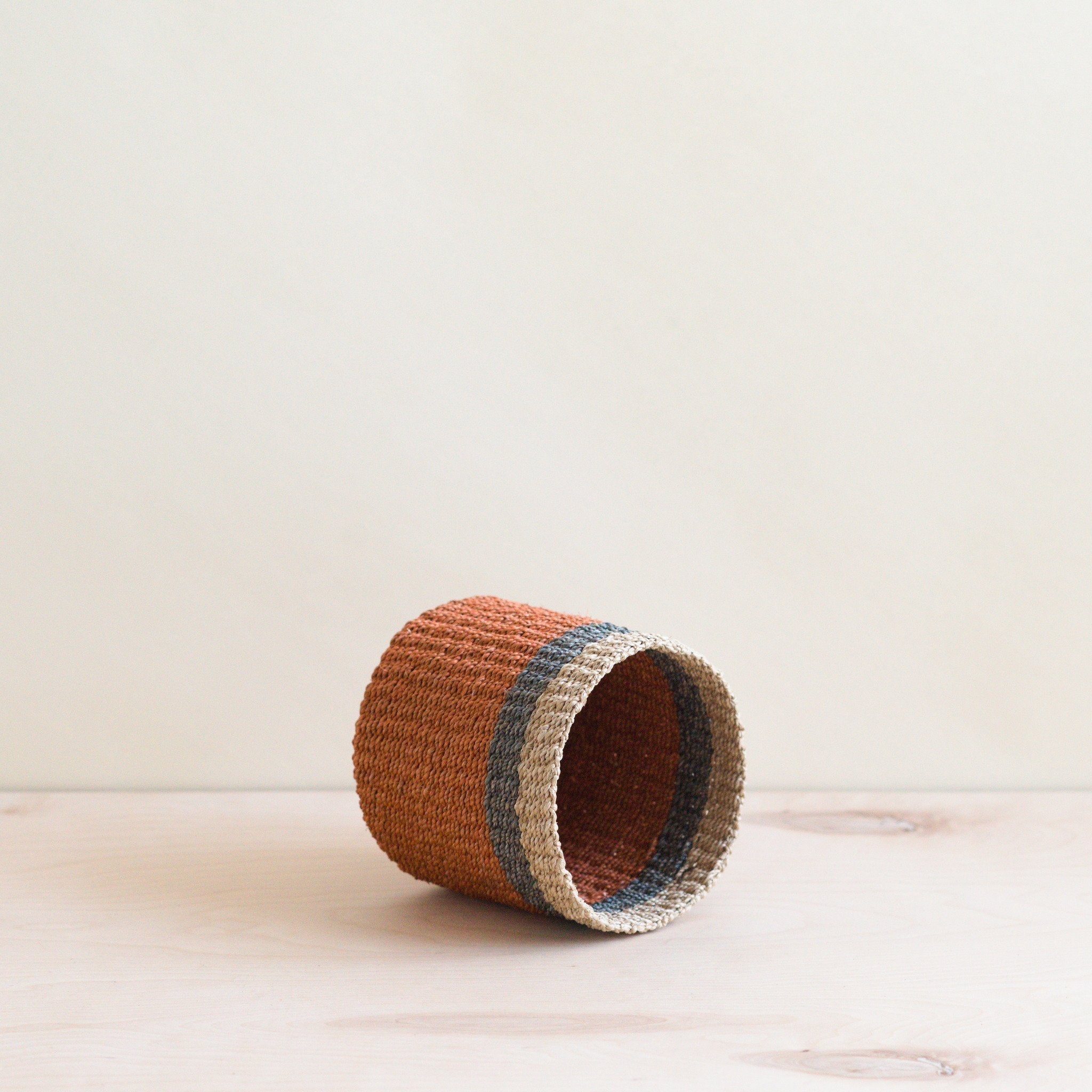 Coral Tabletop Mini Basket - Handwoven Baskets | Likhâ