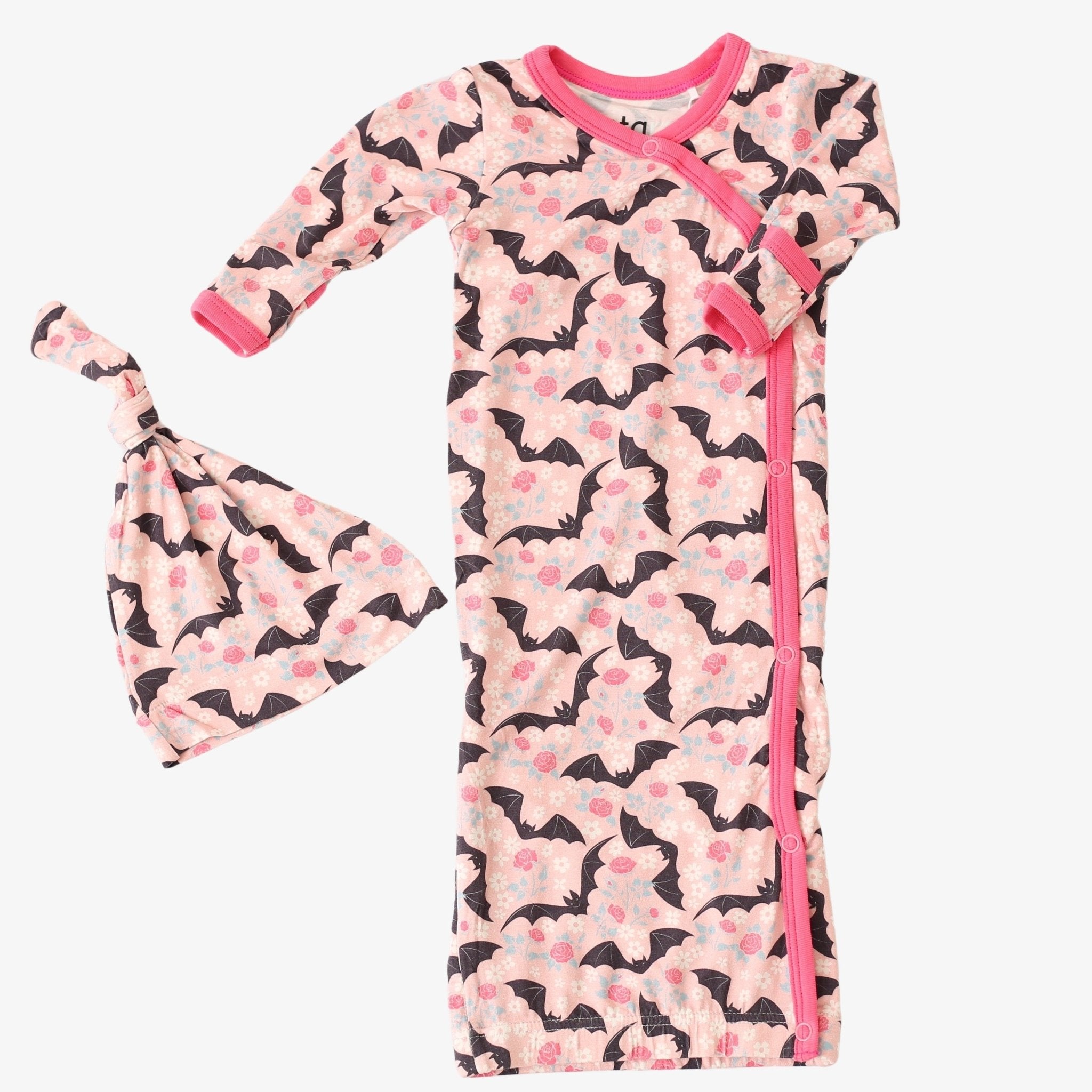 Batty Blossoms Gown & Hat