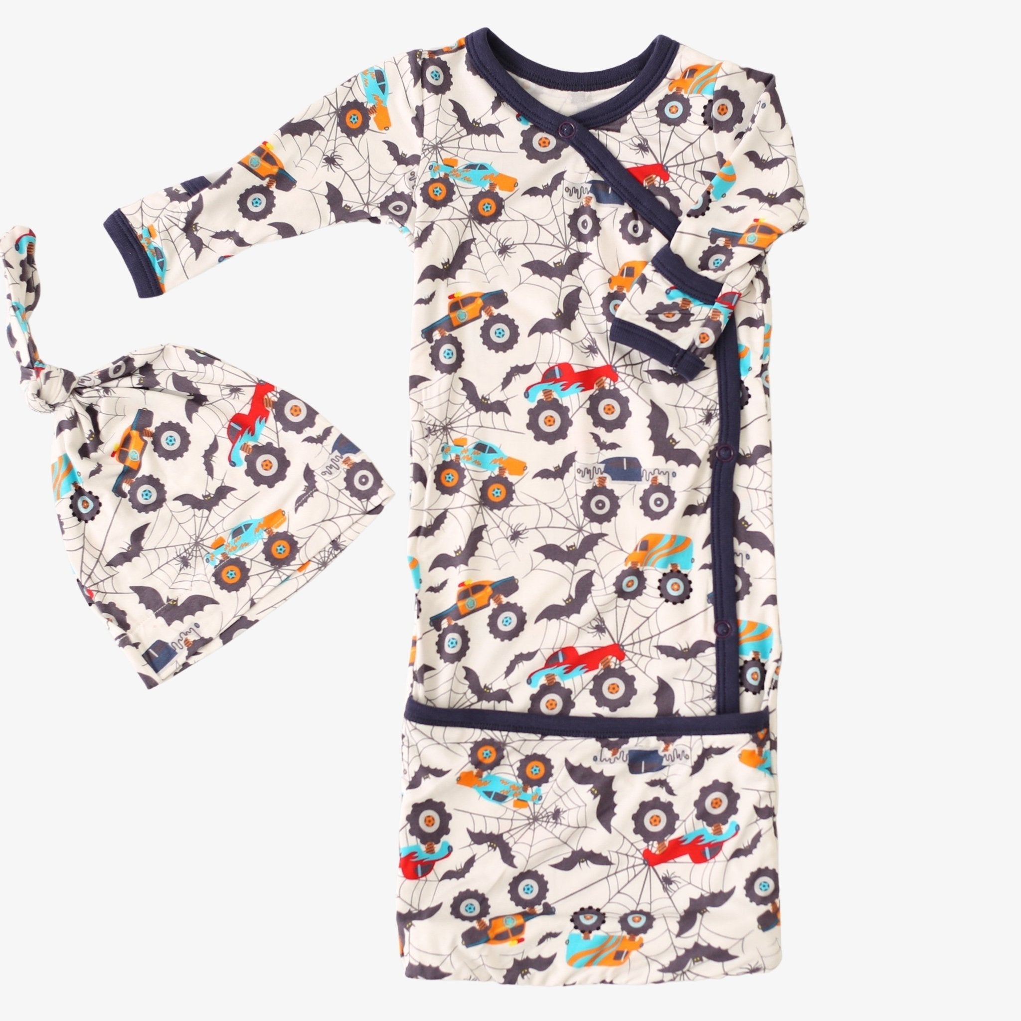 Batty Wheels Gown & Hat