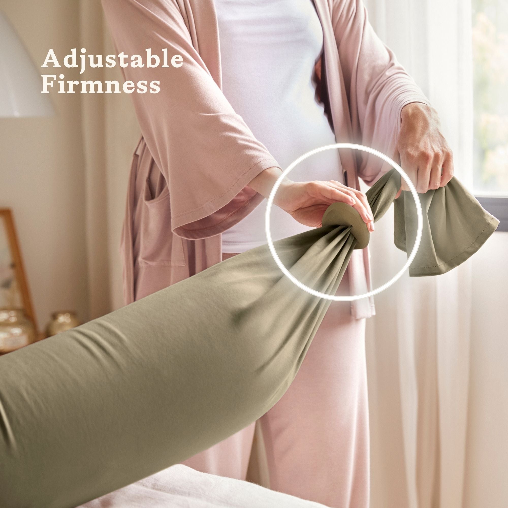 Pregnancy Pillow - Dusty Olive