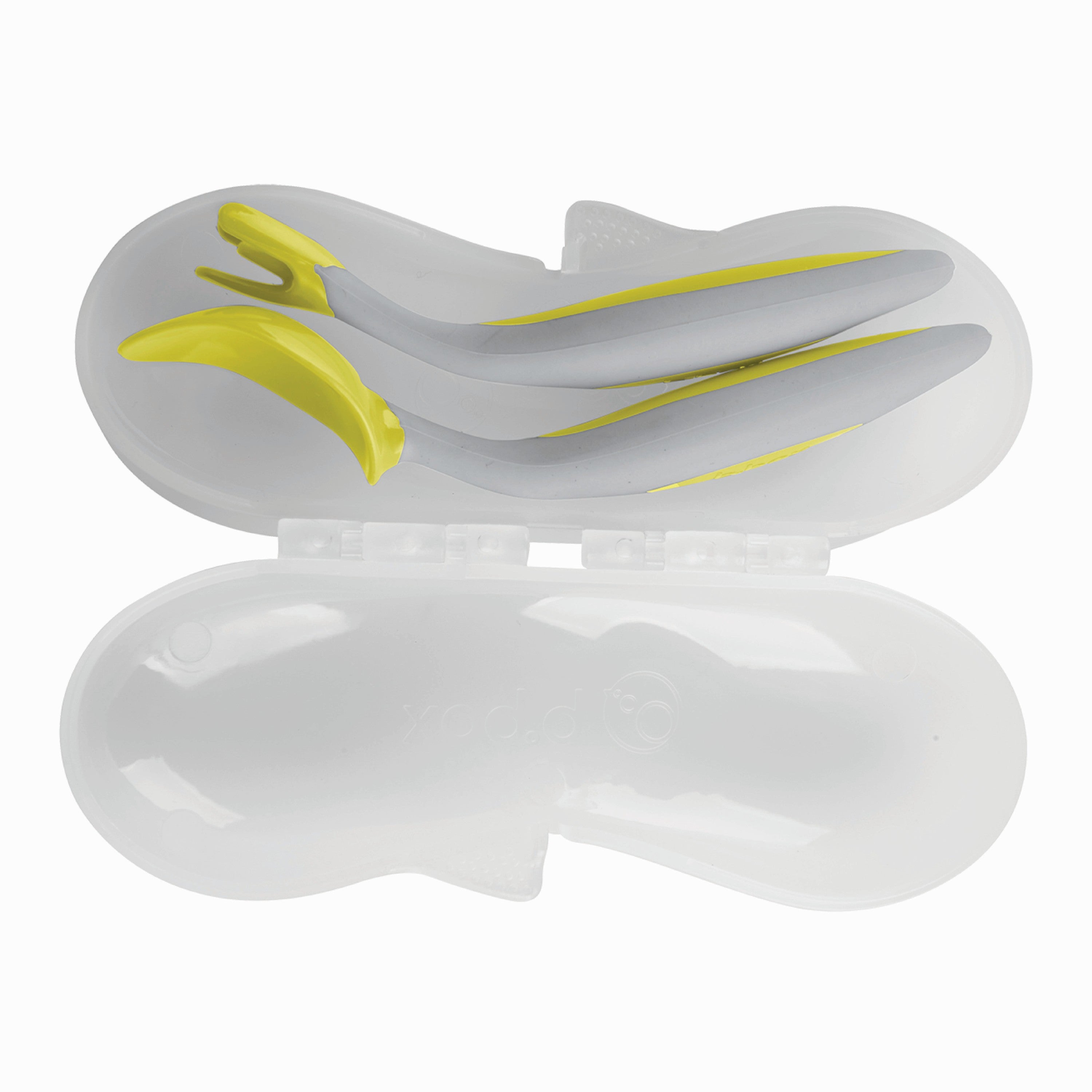 Toddler Cutlery Set - Lemon Sherbet