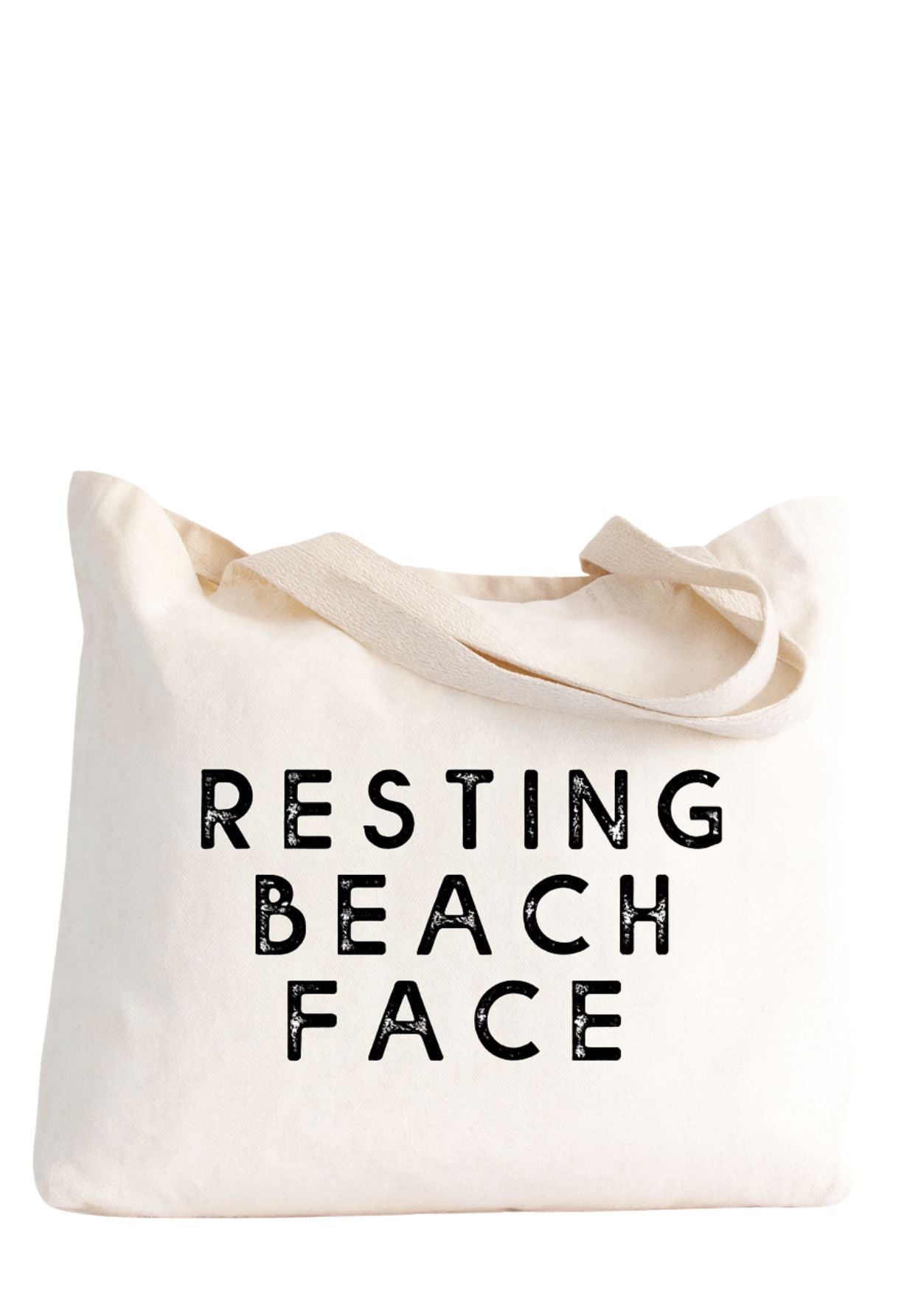 Beach Bag Resting Beach Face