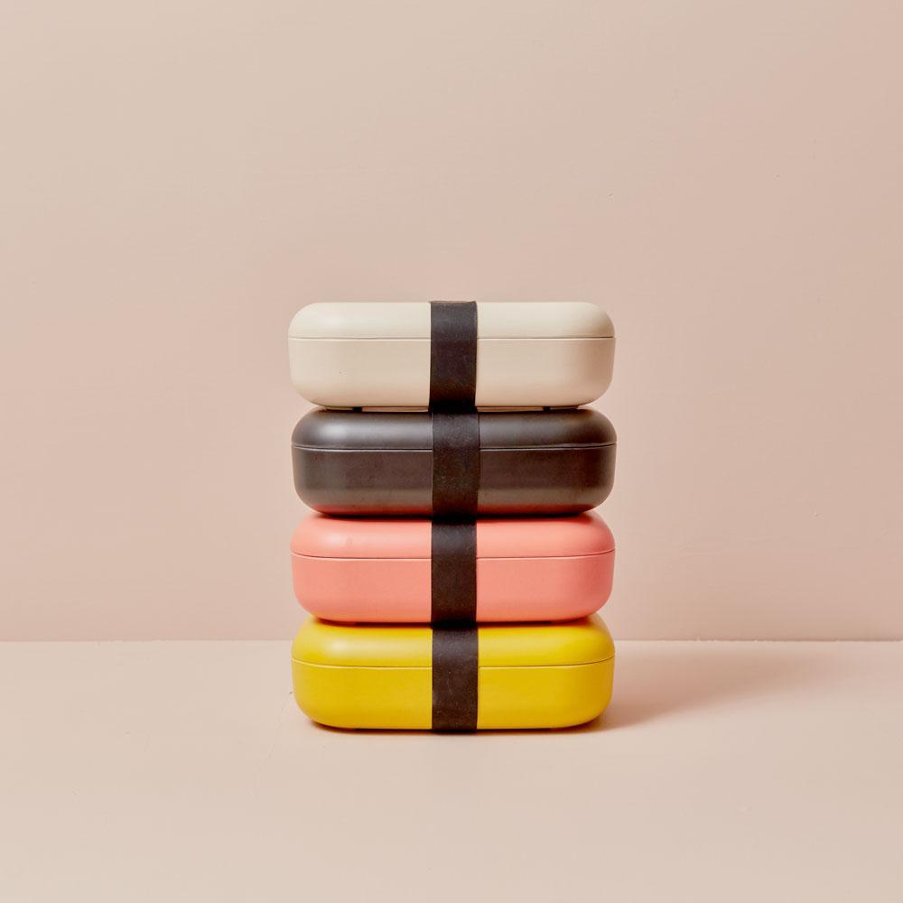 Rectangular Bento Lunch Box - Lemon