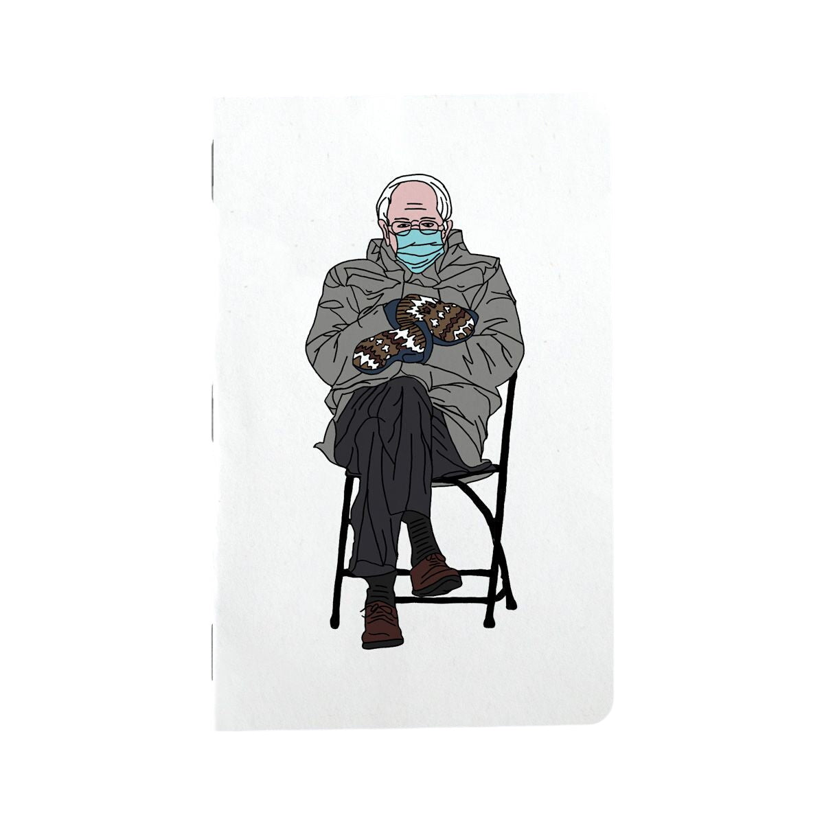 Bernie Sanders Mittens - Two 32-page Pocket-sized Notebooks