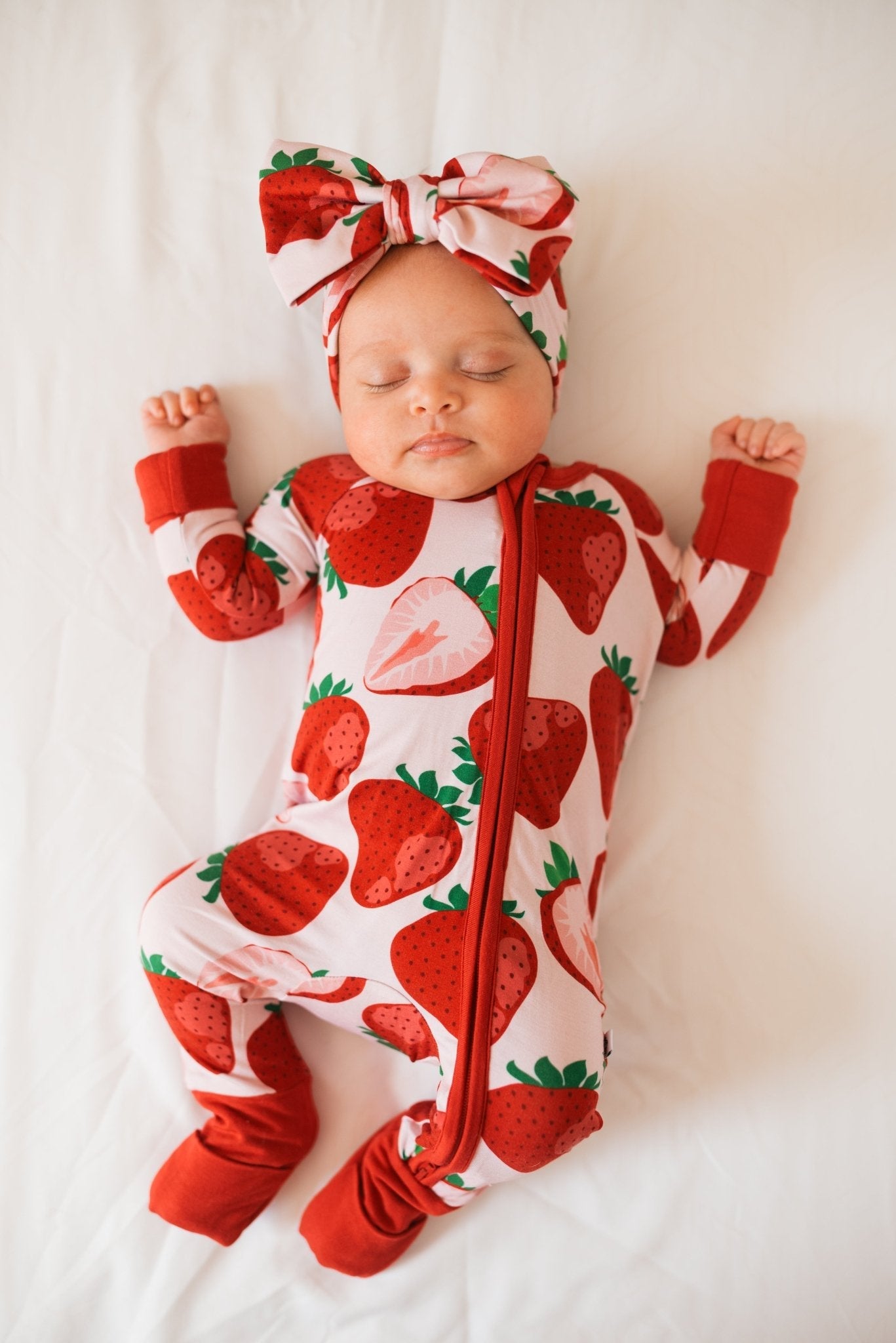 Berry Sweet (strawberry) Romper