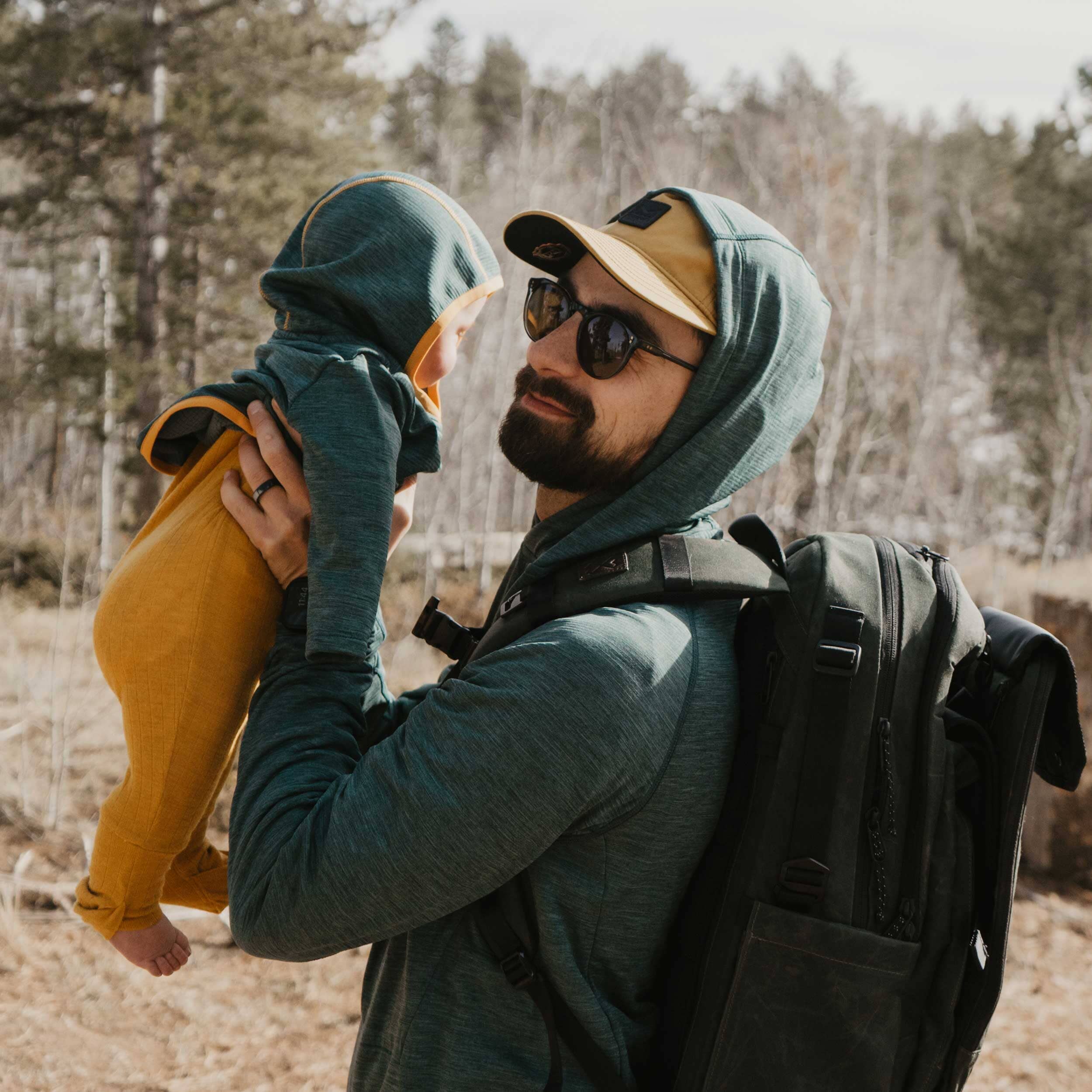 Tumbler - Baby Grid Fleece Hoodie