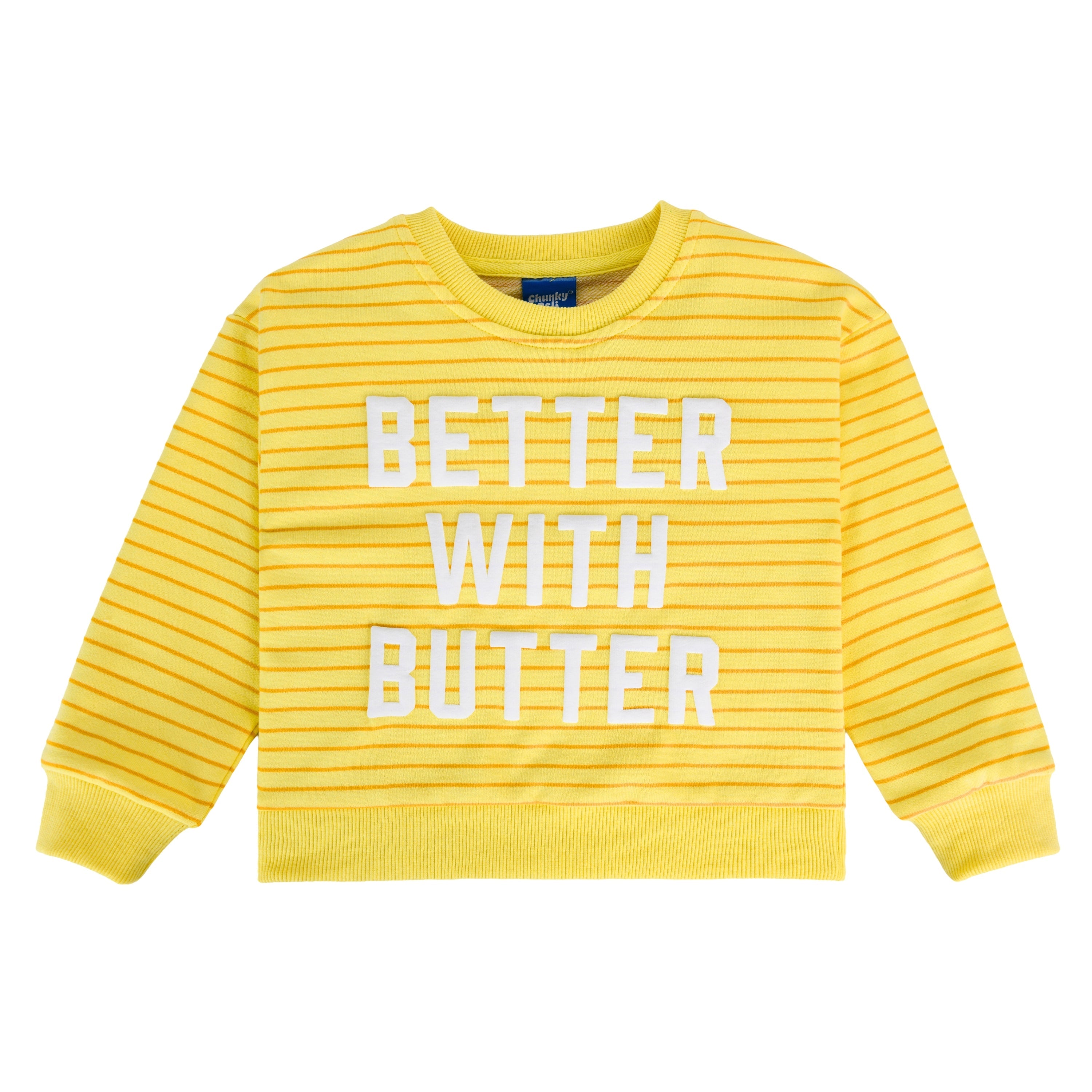 Better With Butter Kids Crewneck Sweater