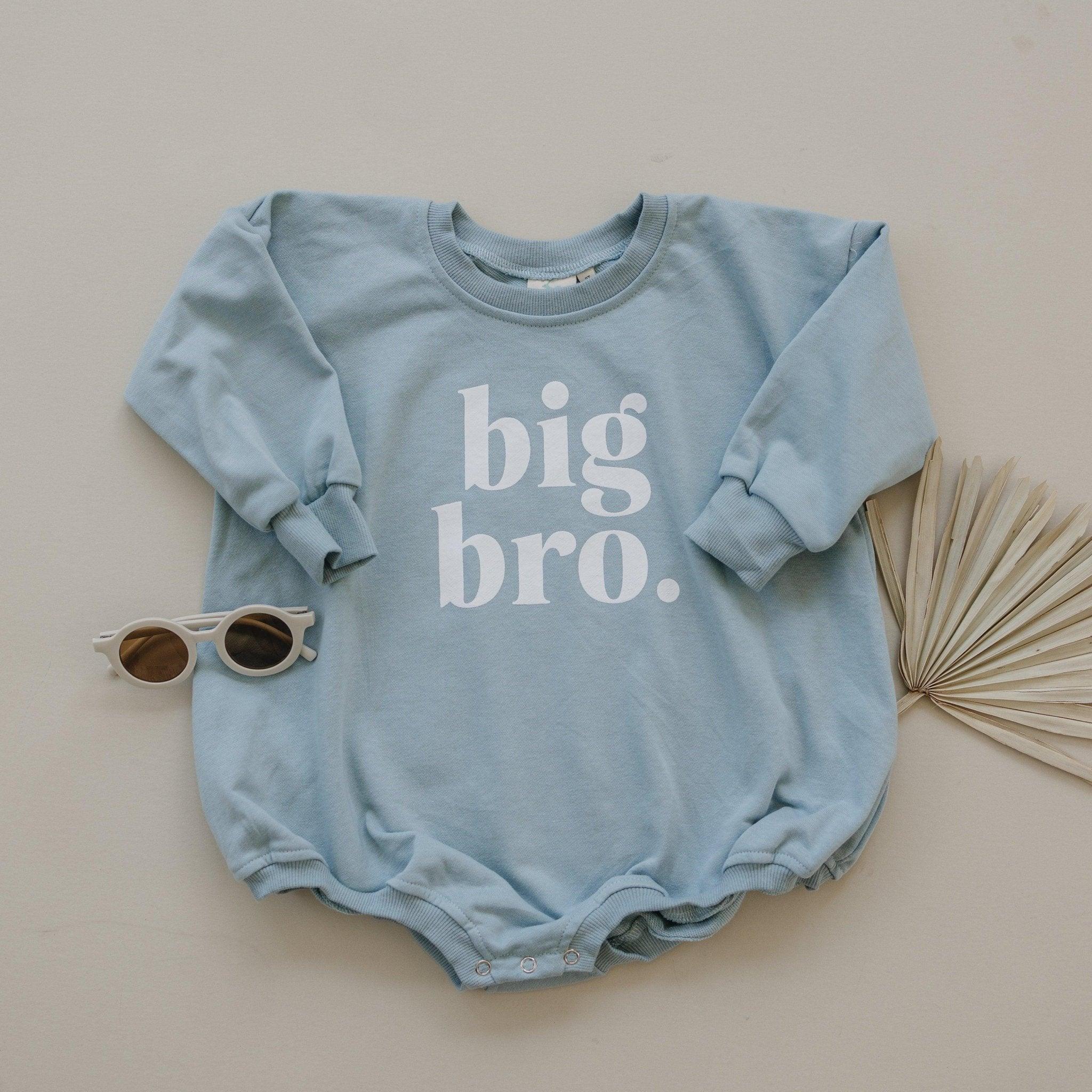 Big Bro Sweatshirt Romper - More Colors