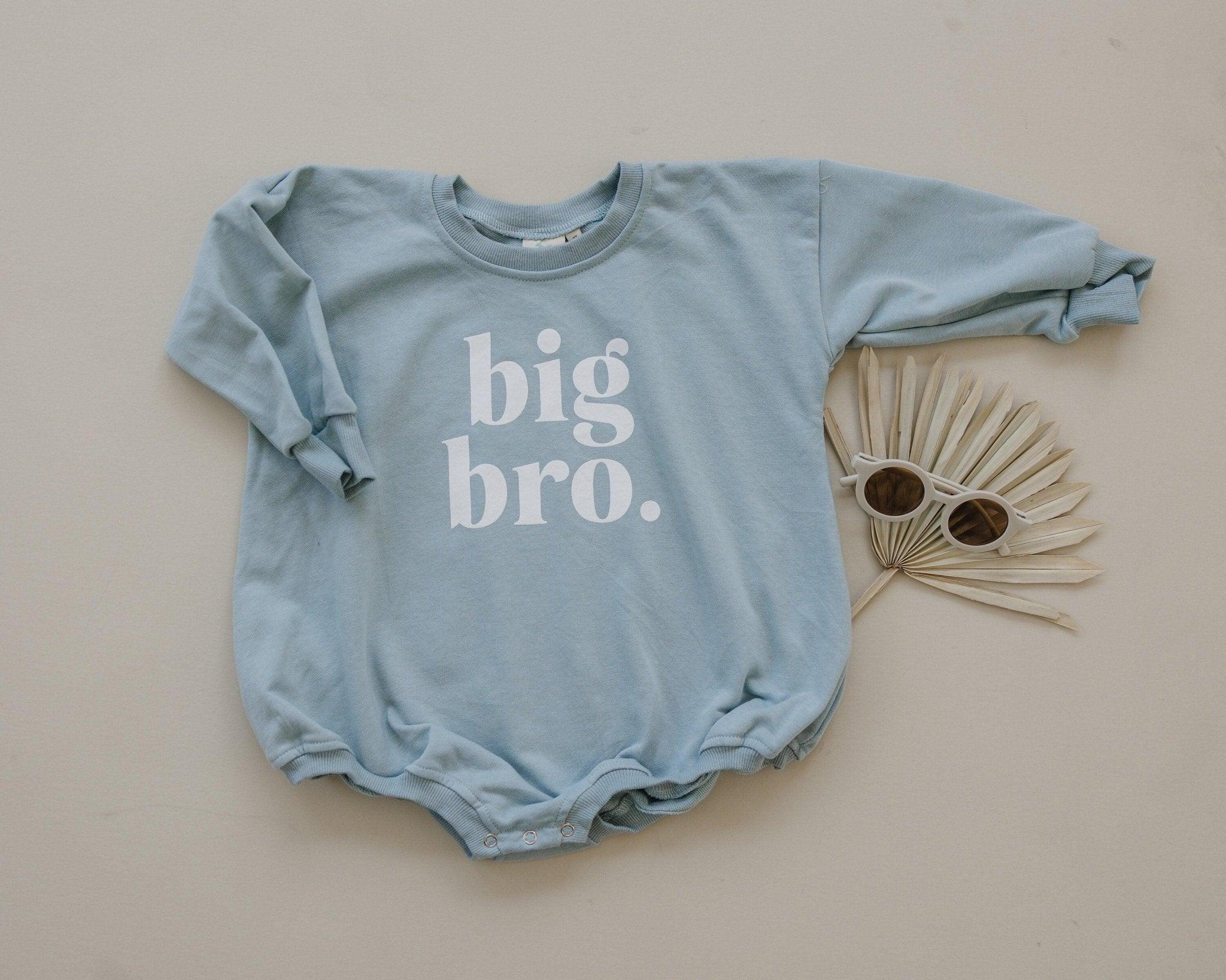 Big Bro Sweatshirt Romper - More Colors