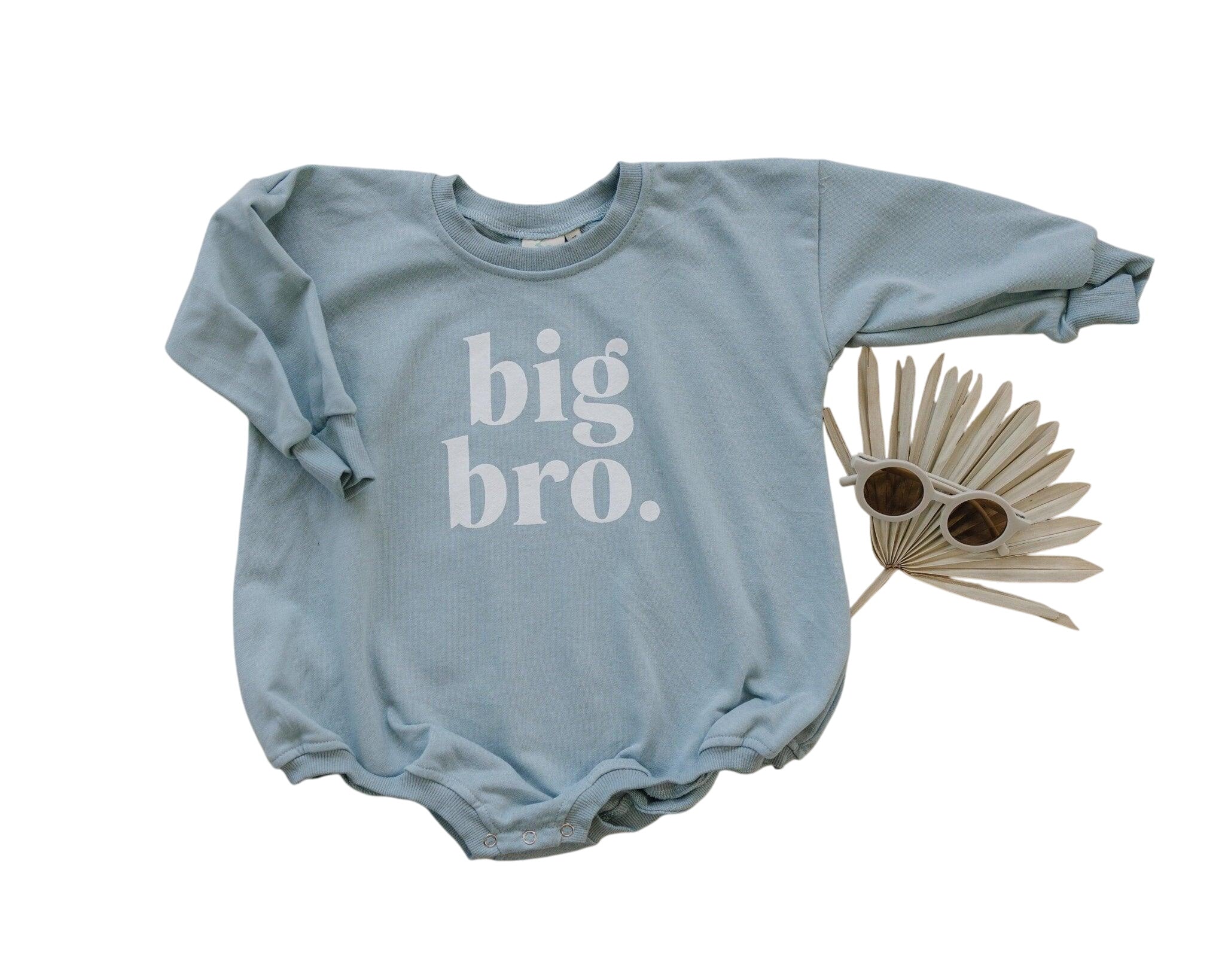 Big Bro Sweatshirt Romper - More Colors