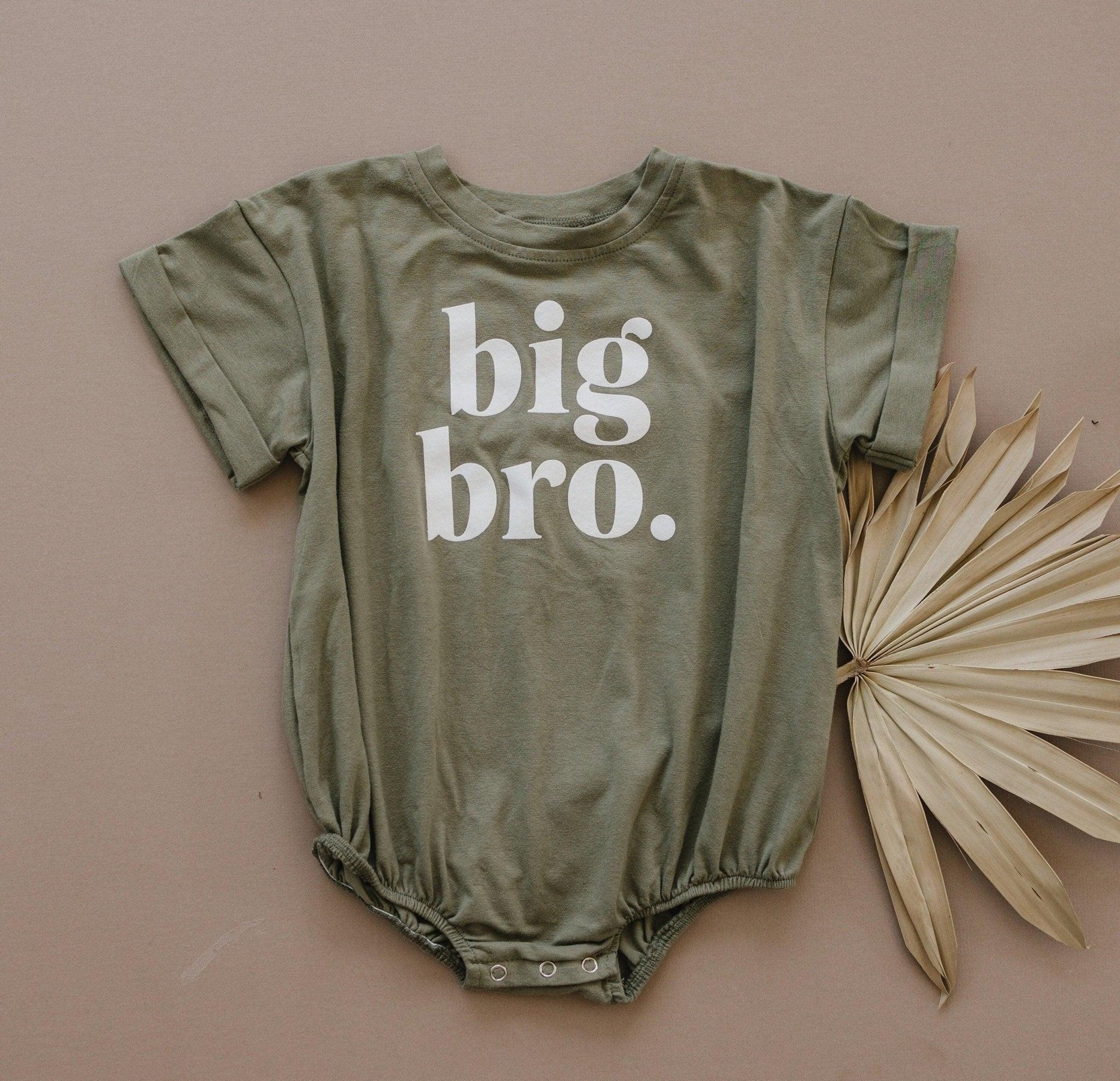 Big Bro T-shirt Romper - More Colors