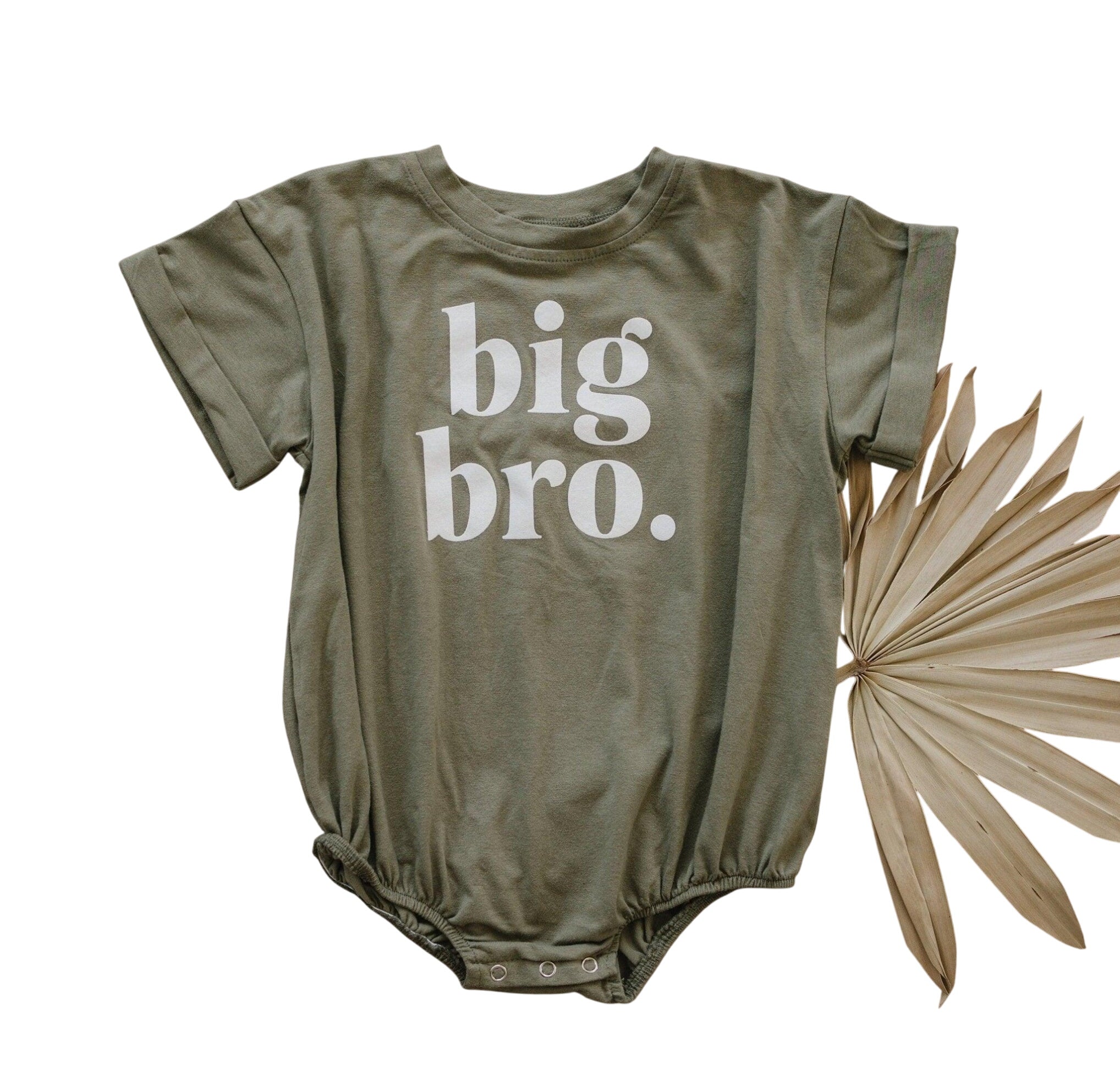 Big Bro T-shirt Romper - More Colors
