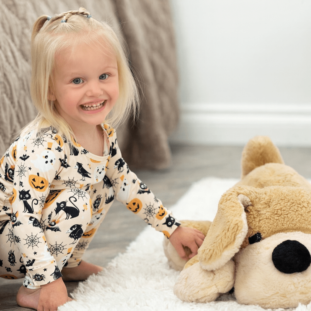 Big Kid Pajama Bats And Cats