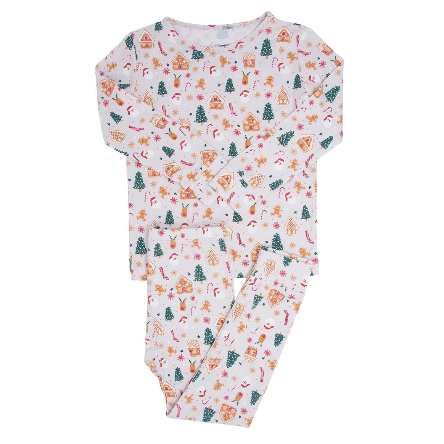 Santa's Cookies Gingerbread Big Kid Pajama