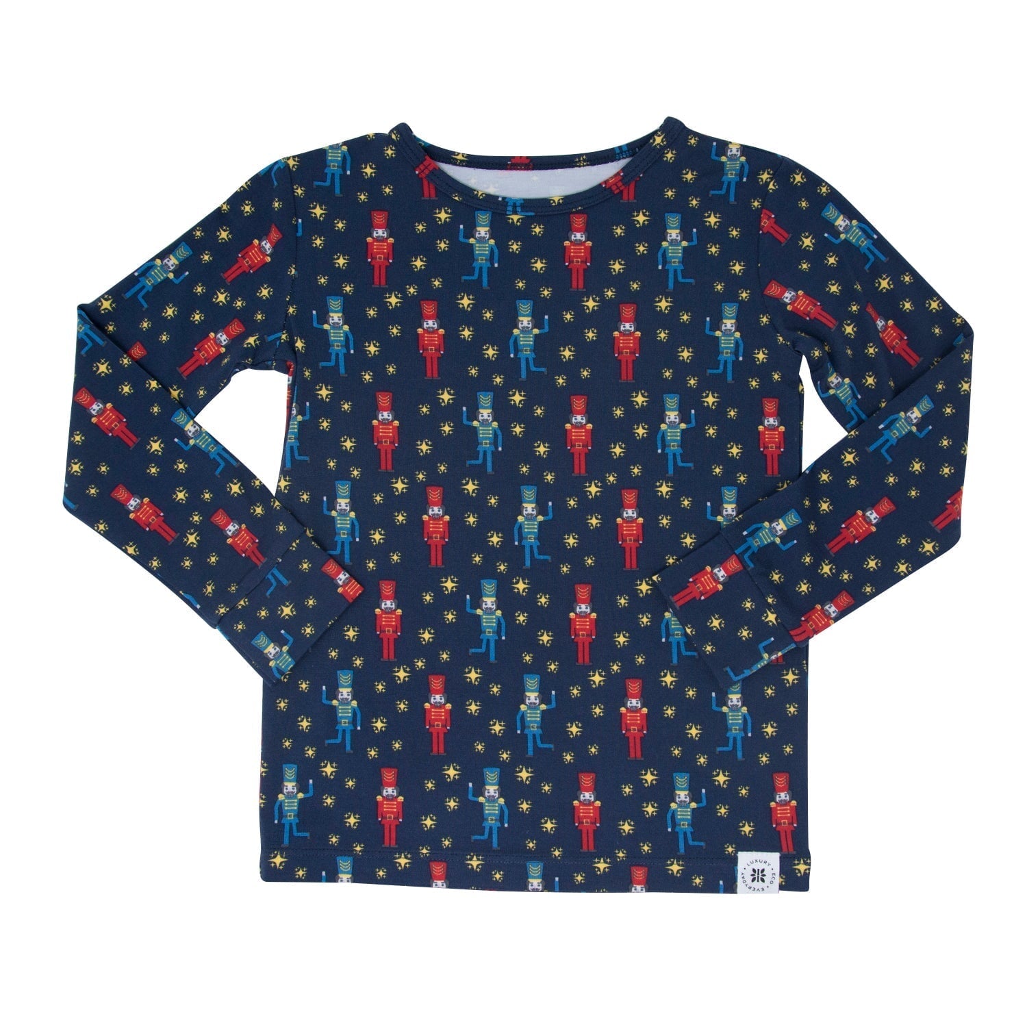 Navy Nutcracker Big Kid Pajama