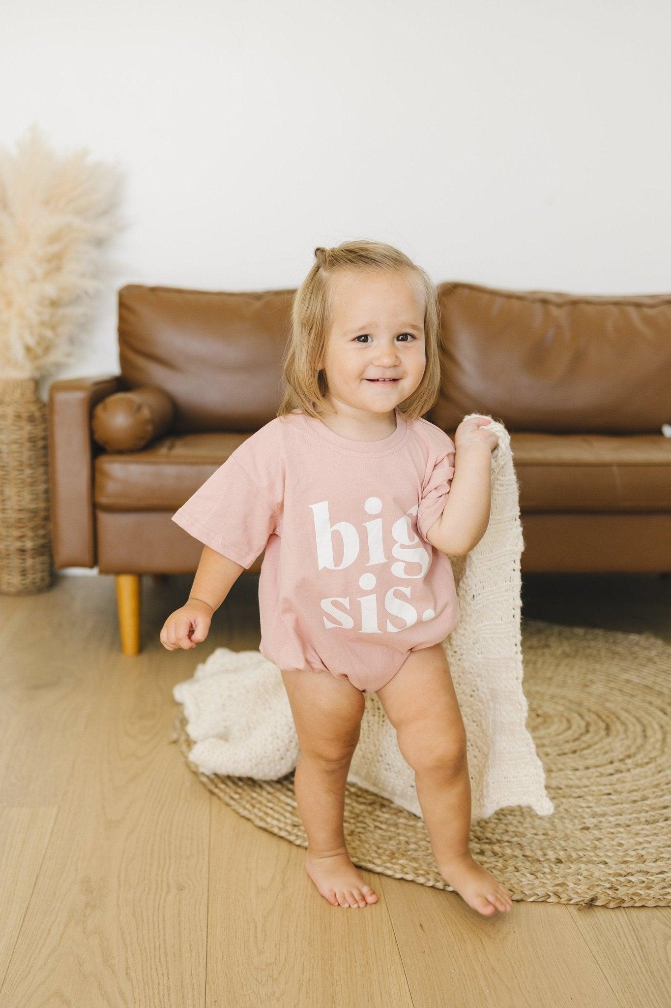 Big Sis Bubble Romper - More Colors