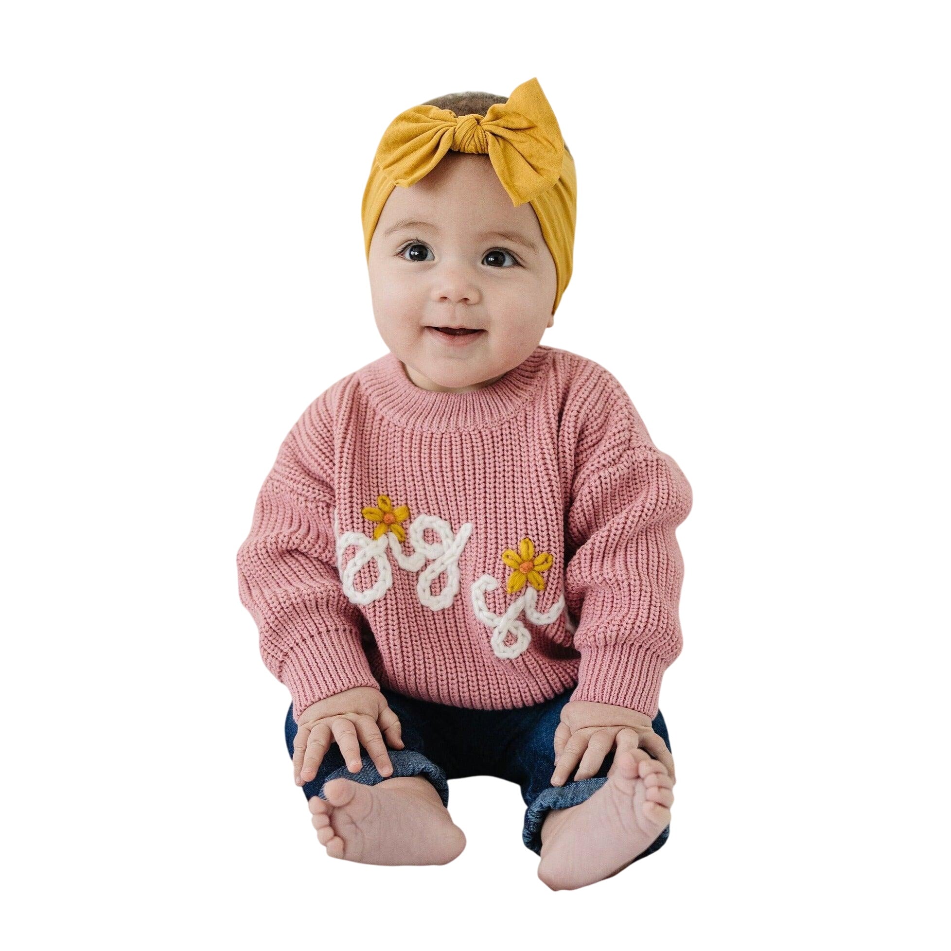 Big Sis Hand Embroidered Sweater