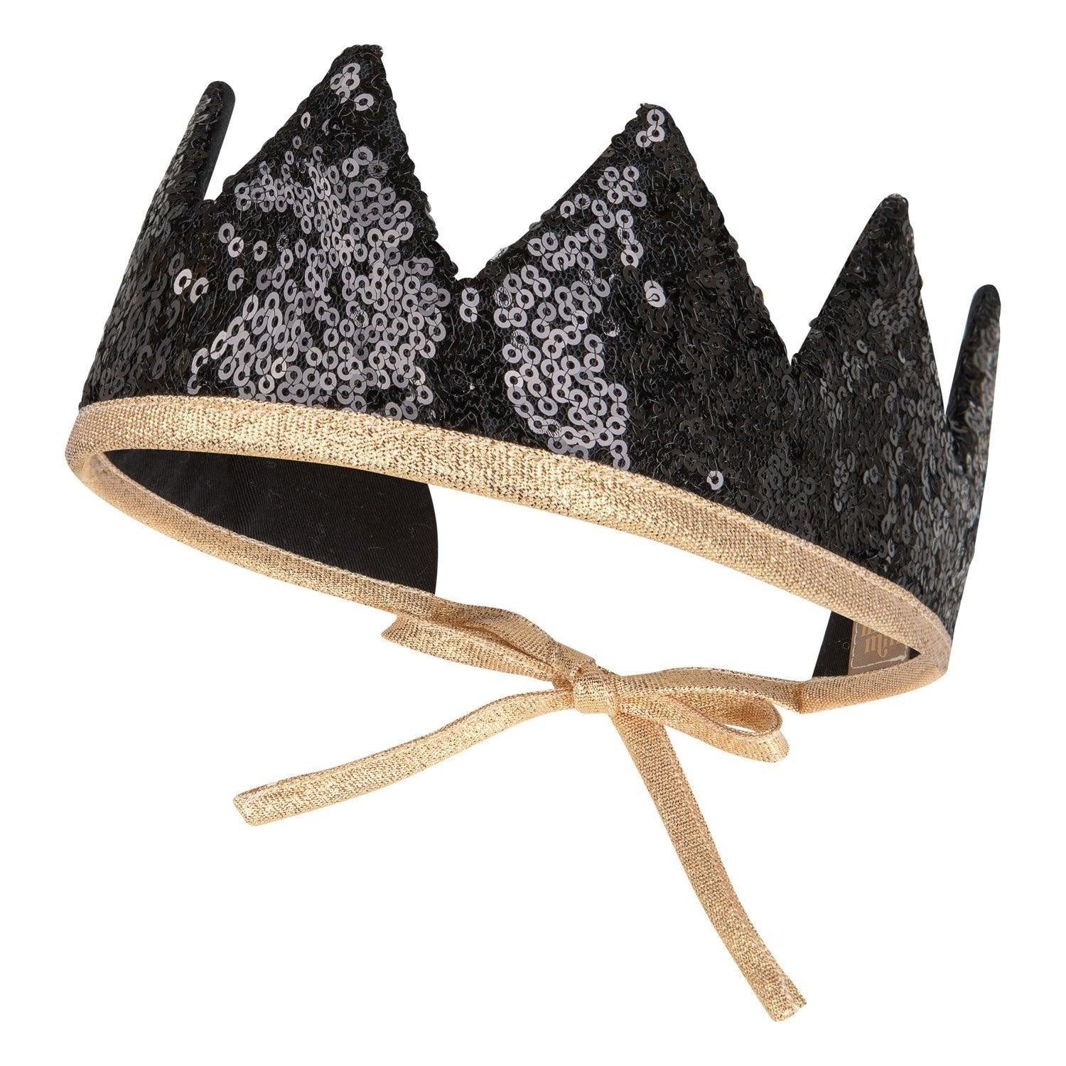 Black Sequins Fairy Tale Crown