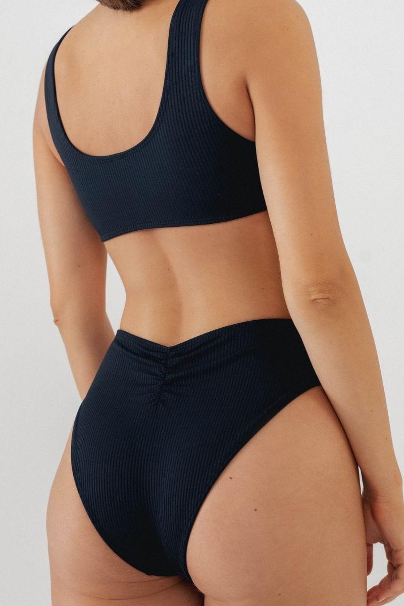 Black Rib Ky One-piece
