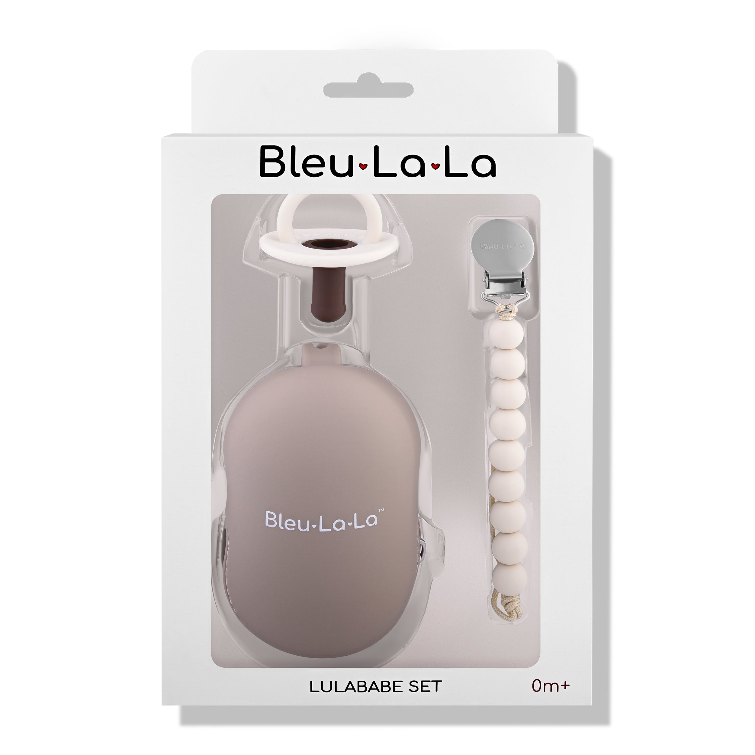 Gift Set - Lulababe Pacifier, Clip, And Case Gift Set