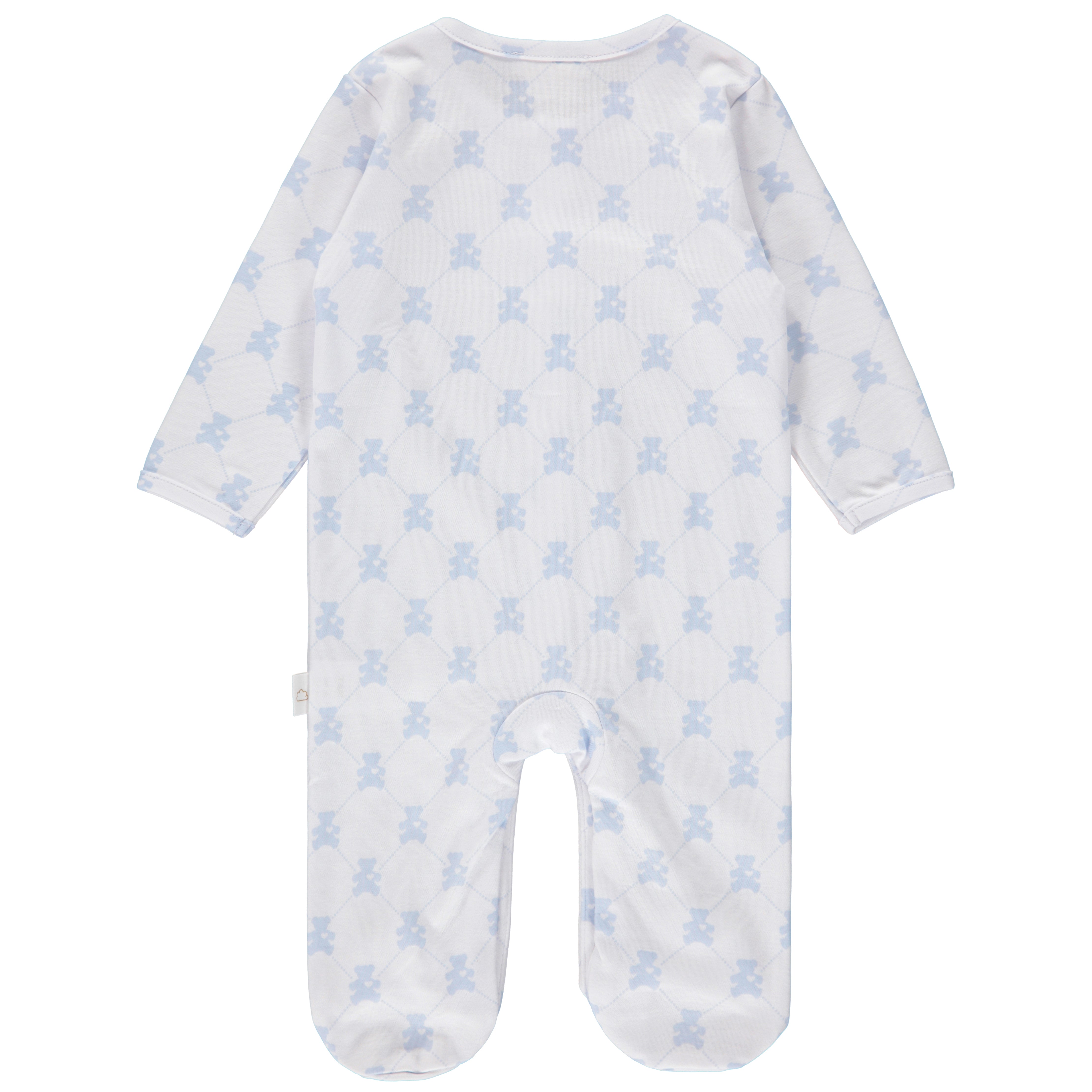 Footie - Teddy Bear Blue
