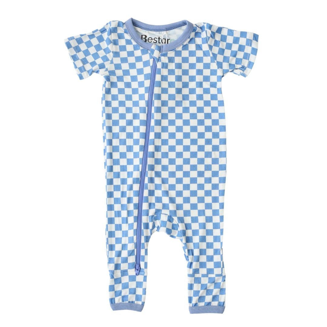 Blue Checkers Coverall