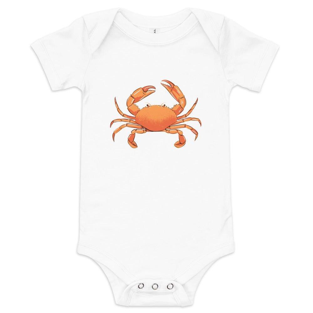 Crab Baby Short Sleeve One Piece