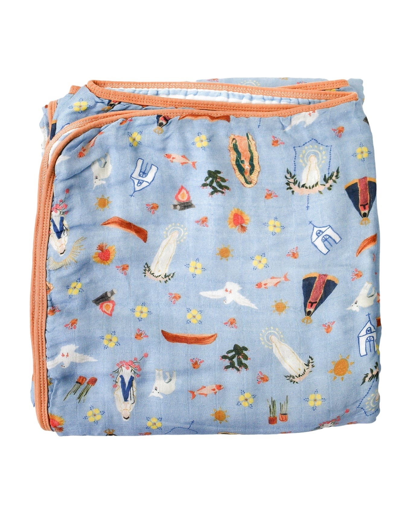 Deluxe Muslin Baby Blanket Quilt