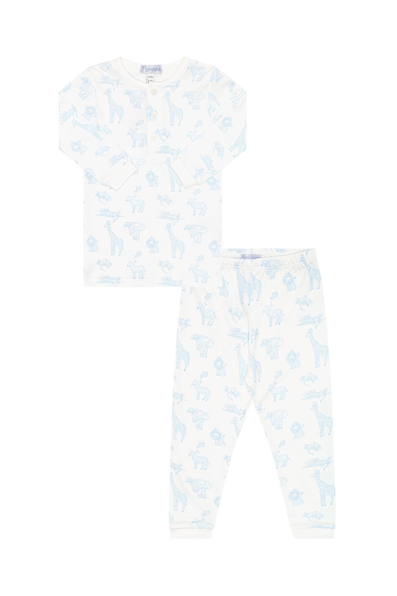 Blue Safari Pajamas