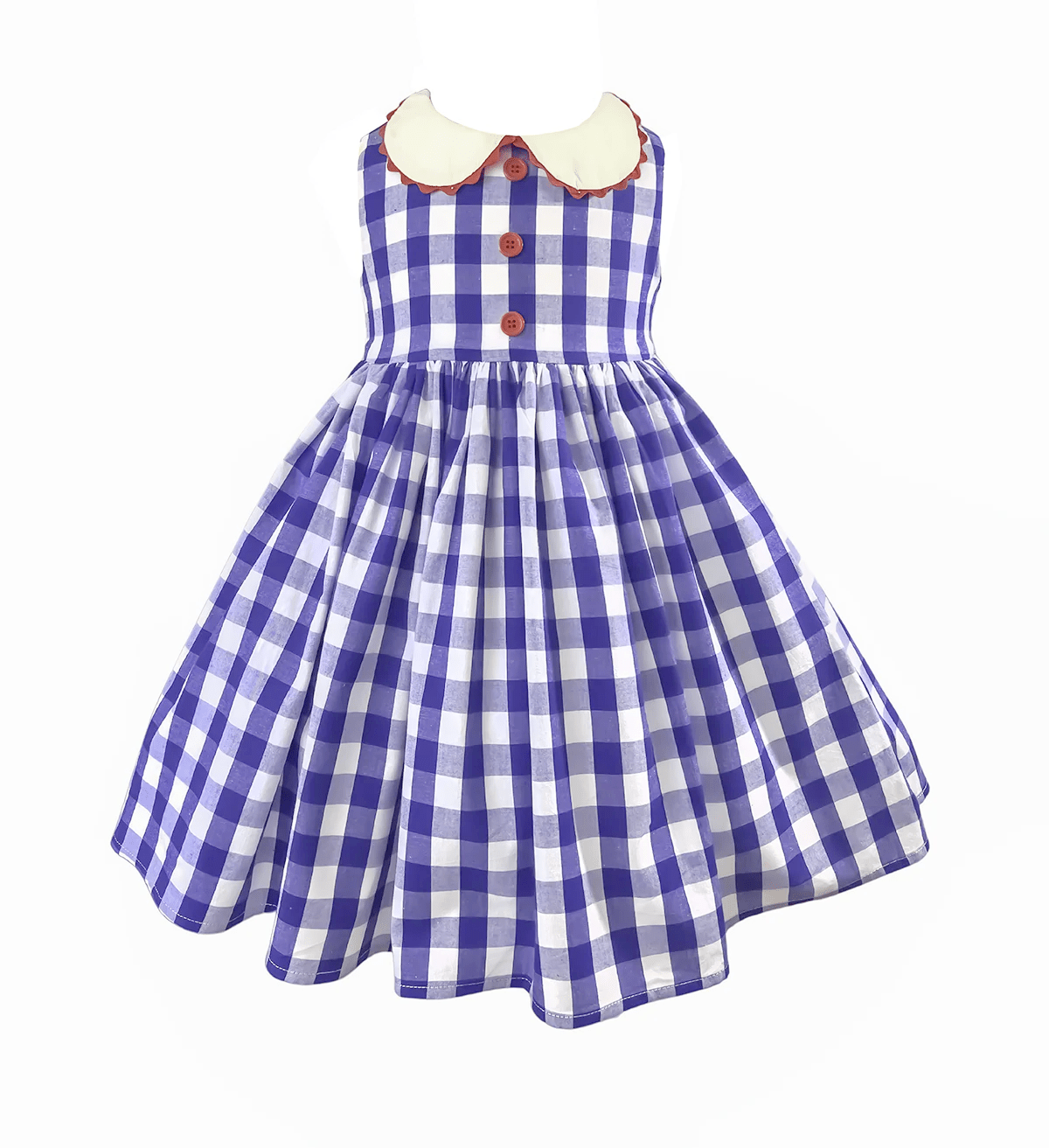 Vintage Alabama Gingham Dress July 4th Holiday 12/18M Vintage Alabama Gingham Dress July 4th Holiday 12/18M