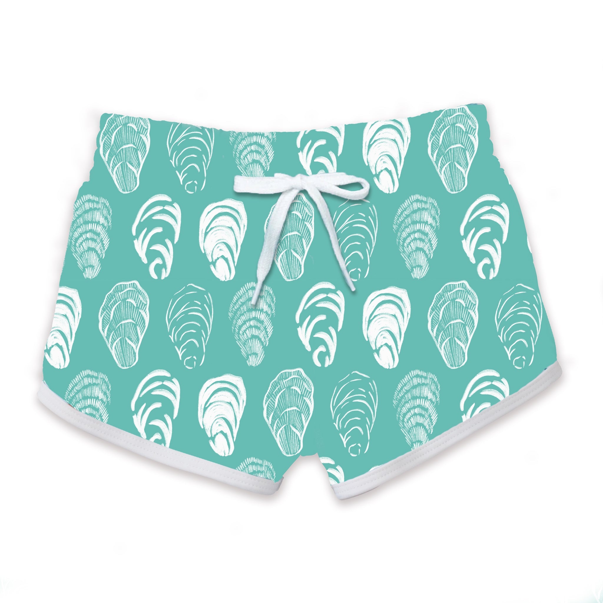 Oyster Sea Glass Drawstring Trunks