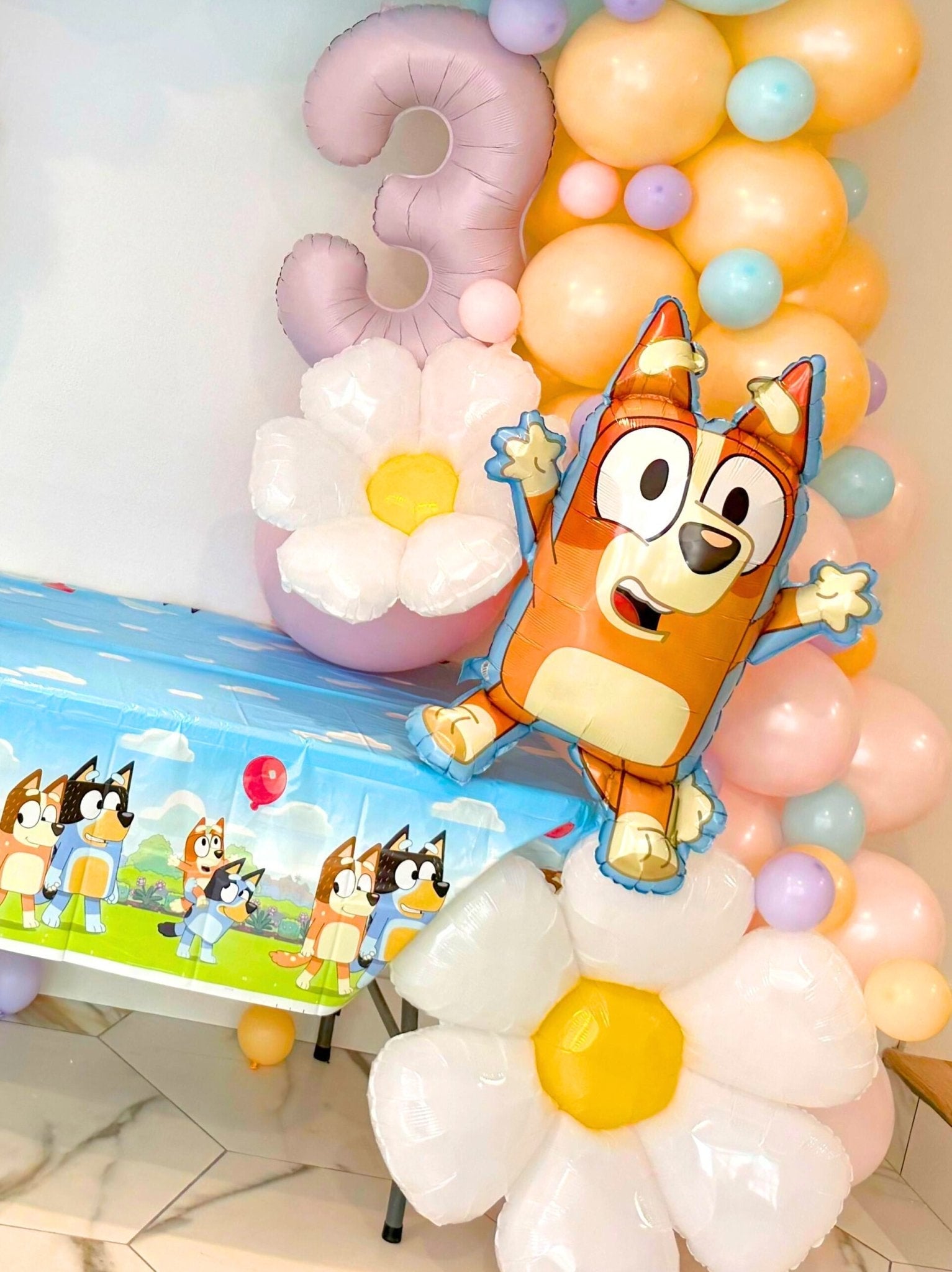 Bluey-inspired Balloon Garland | Kids' Party Balloon Arch Kit