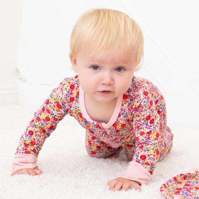 Blush Bloom Convertible Coverall