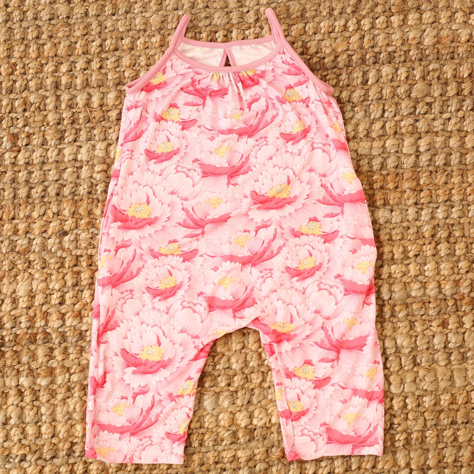 Blush Dreams Floral Jumpsuit