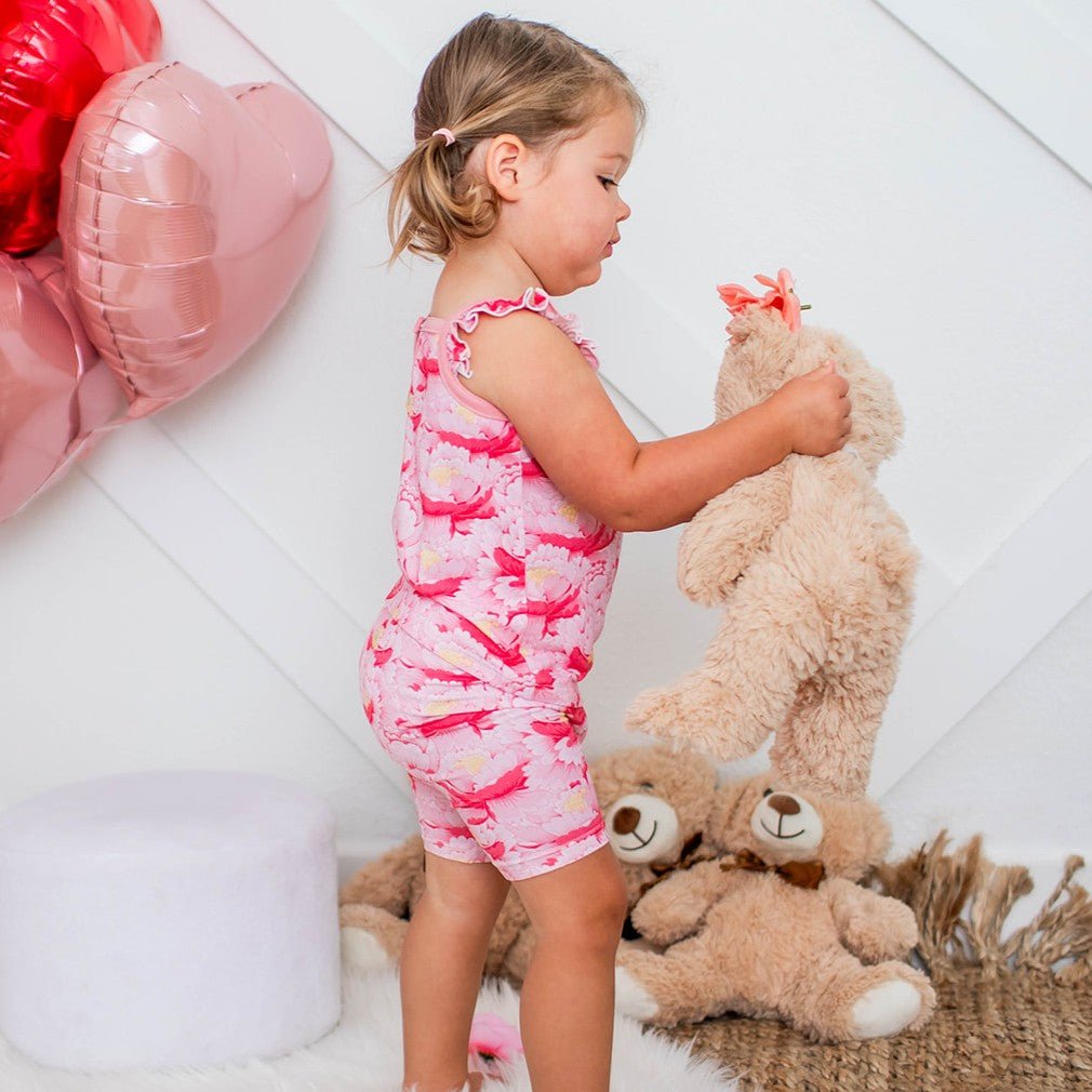 Blush Dreams Flutter Tank & Shorts