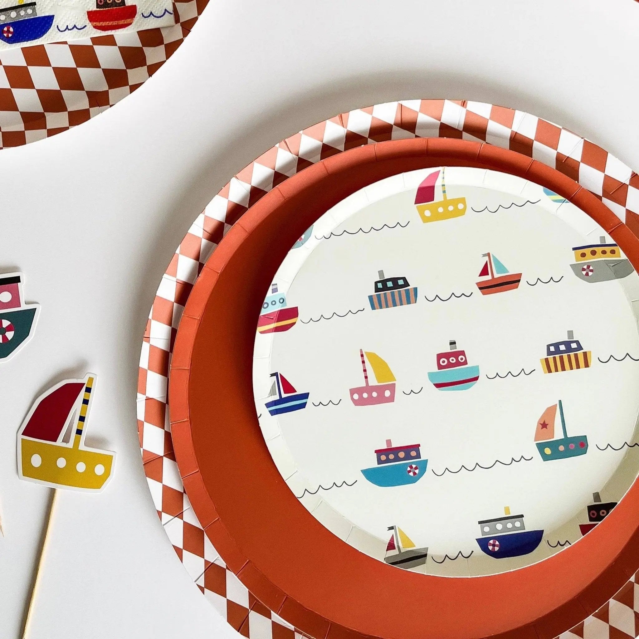 Boat Plate Small (8 Per Set)