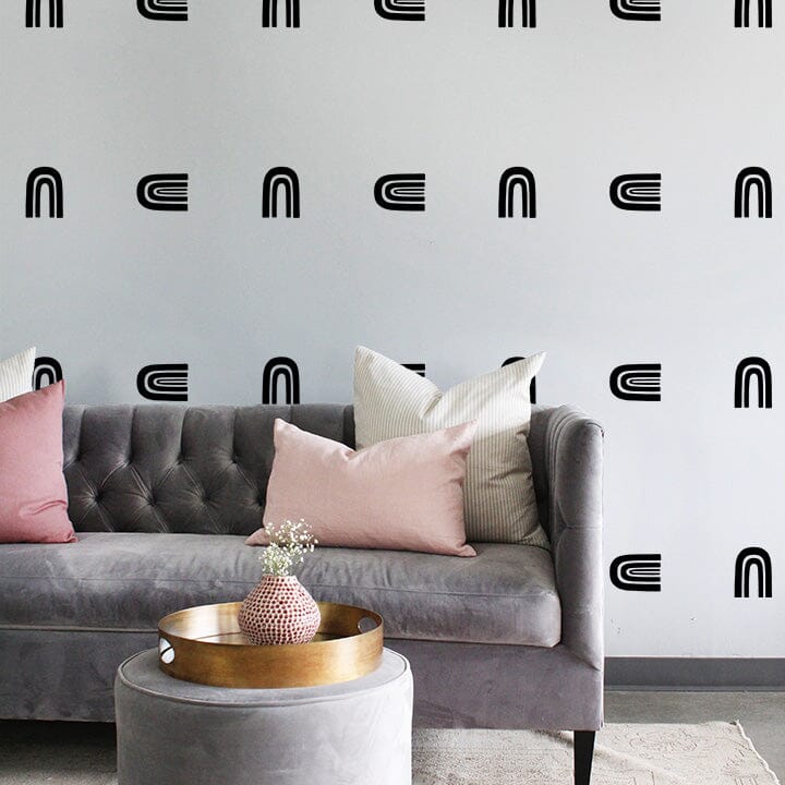 Bohemian Rainbows Wall Decals