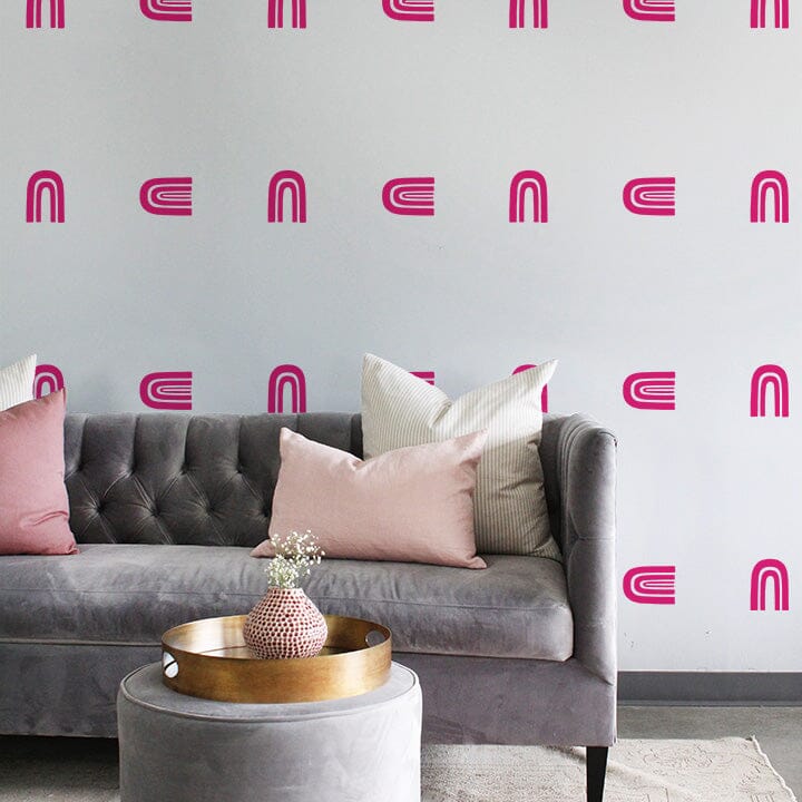 Bohemian Rainbows Wall Decals